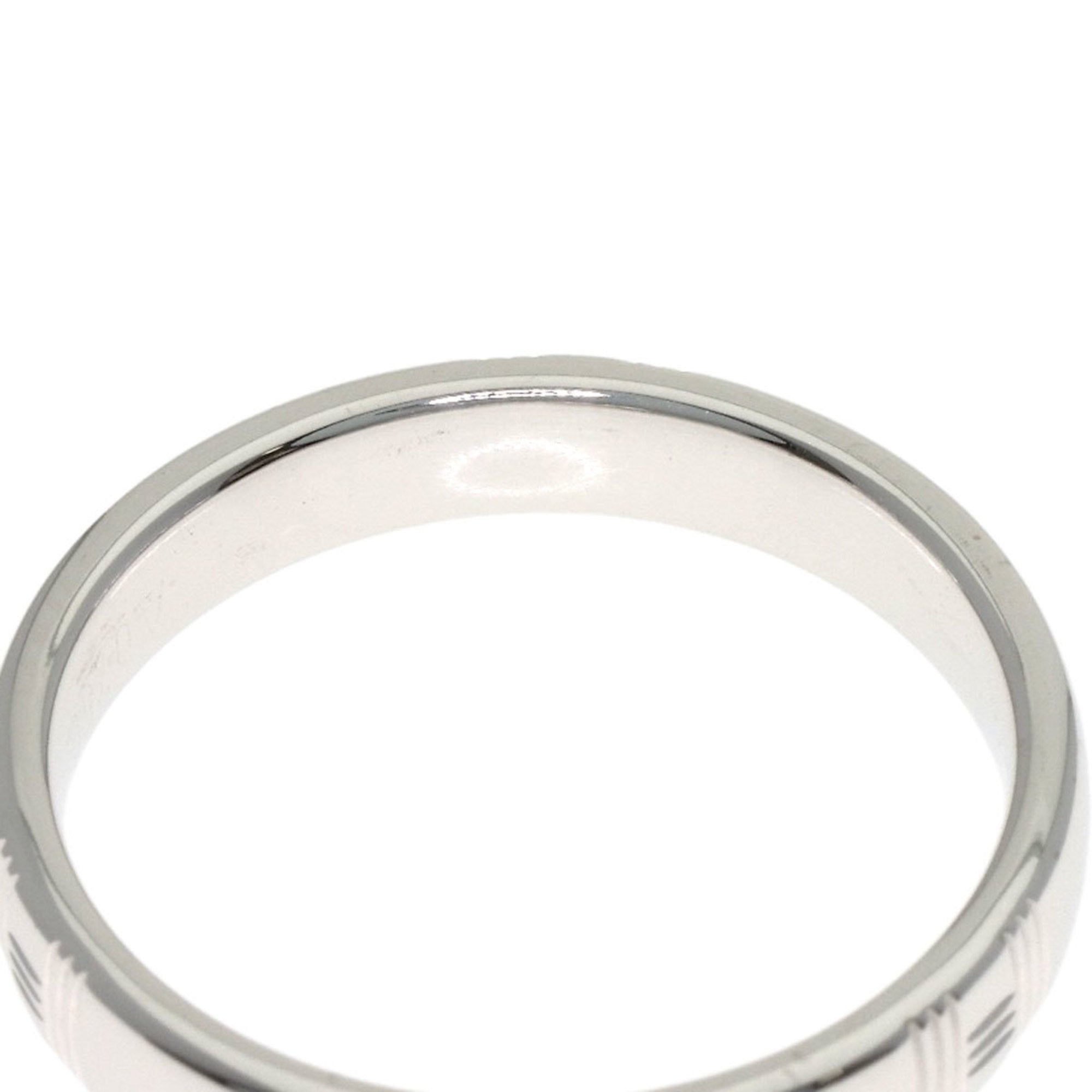 Hermes White Gold (18K) Band Ring (Pre-Owned)