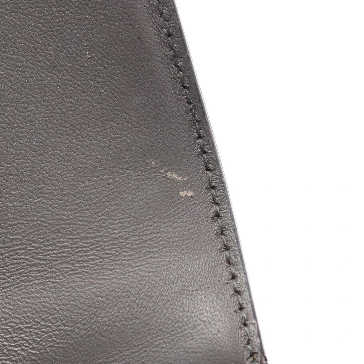 Celine Gray Leather Handbag Shoulder Bag (Pre-Owned)