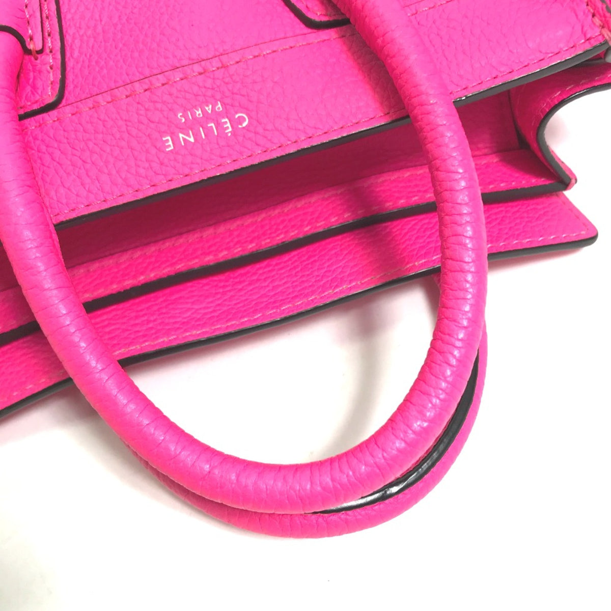 Celine Pink Leather Handbag (Pre-Owned)