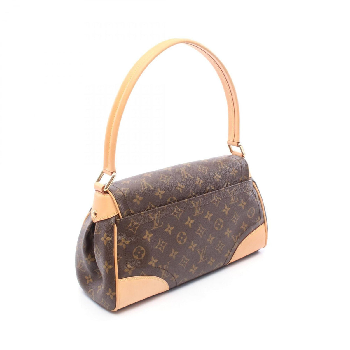 Louis Vuitton Brown Monogram Pvc Coated Canvas Leather Shoulder Bag (Pre-Owned)