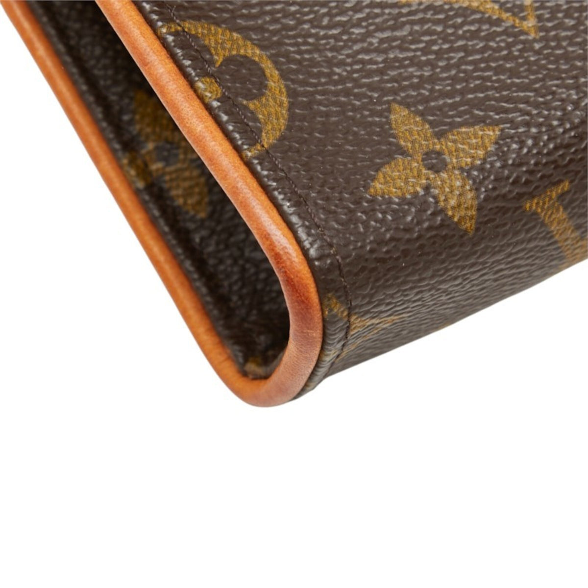 Louis Vuitton Brown Pvc Leather Fanny Pack Shoulder Bag (Pre-Owned)
