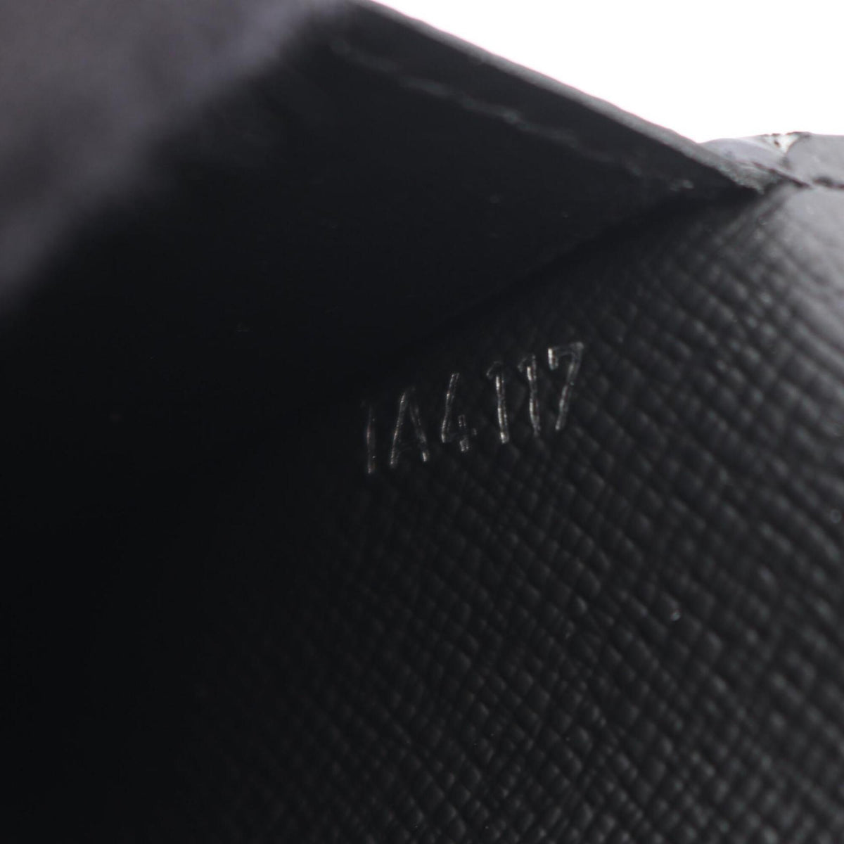 Louis Vuitton Black Pvc Long Wallet (Bi-Fold) (Pre-Owned)