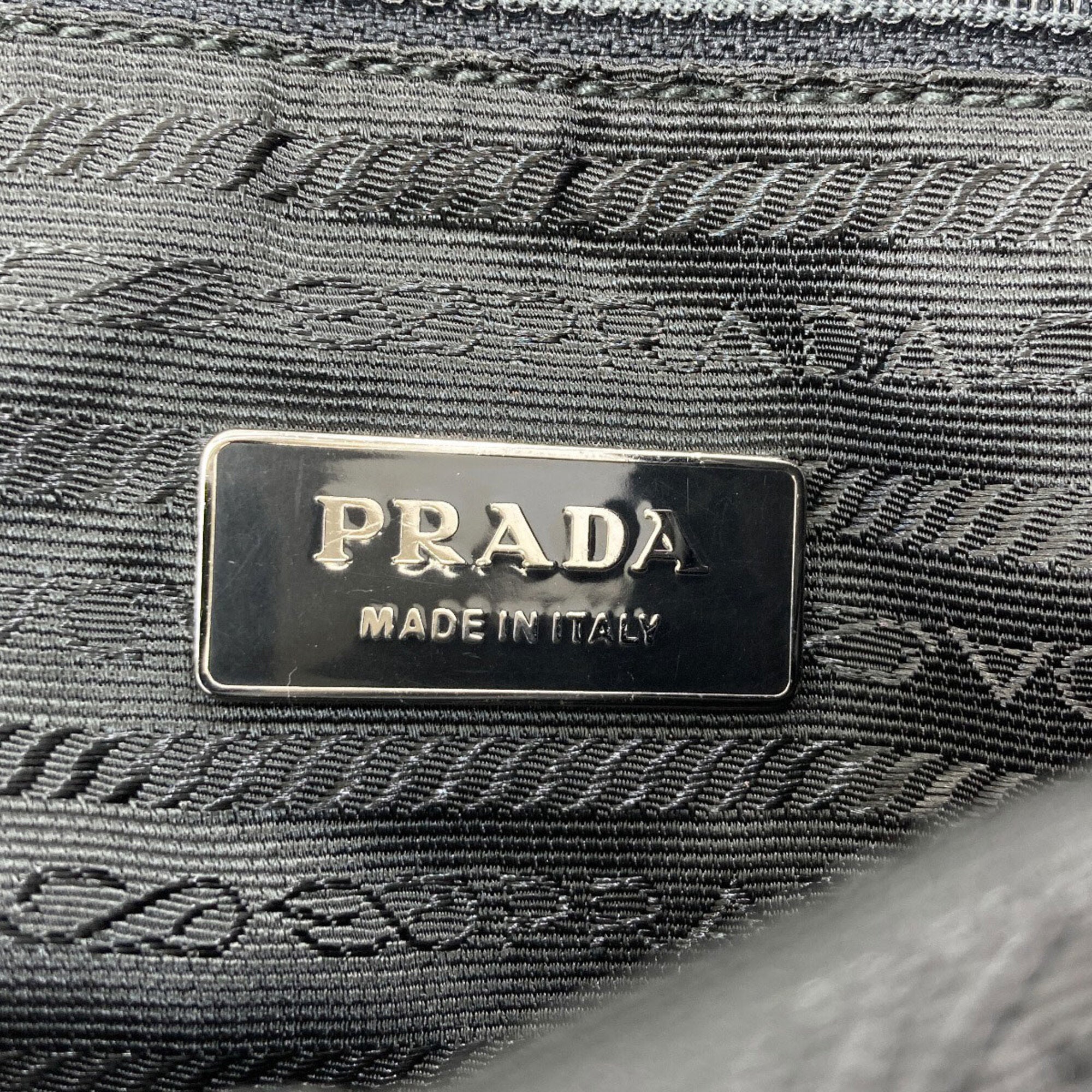 Prada Black Nylon Backpack (Pre-Owned)