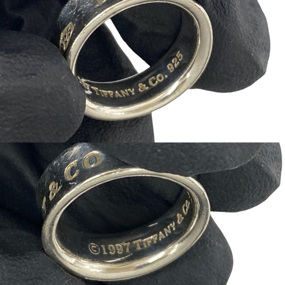 Tiffany Silver Silver 925 Band Ring (Pre-Owned)