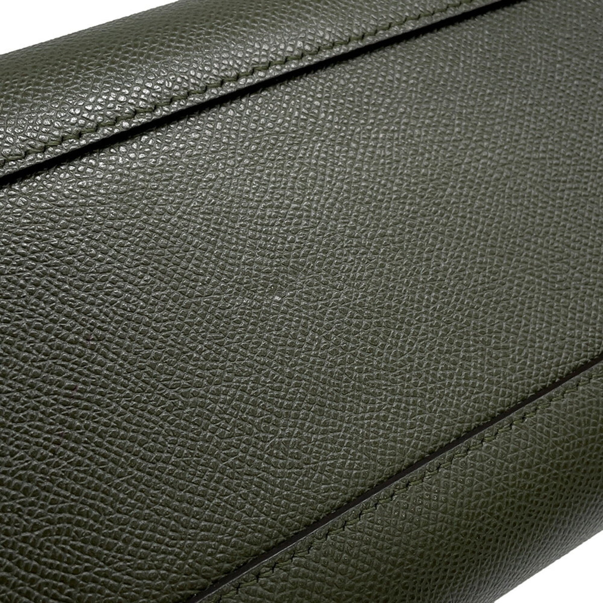Celine Green Leather Handbag (Pre-Owned)