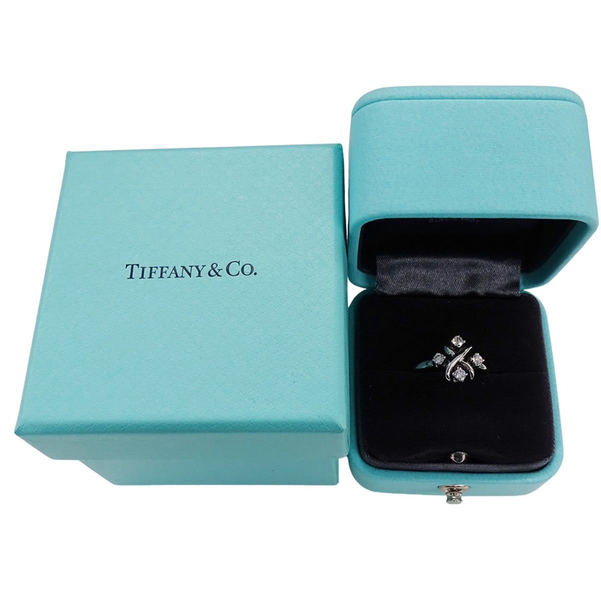 Tiffany Silver Band Ring (Pre-Owned)
