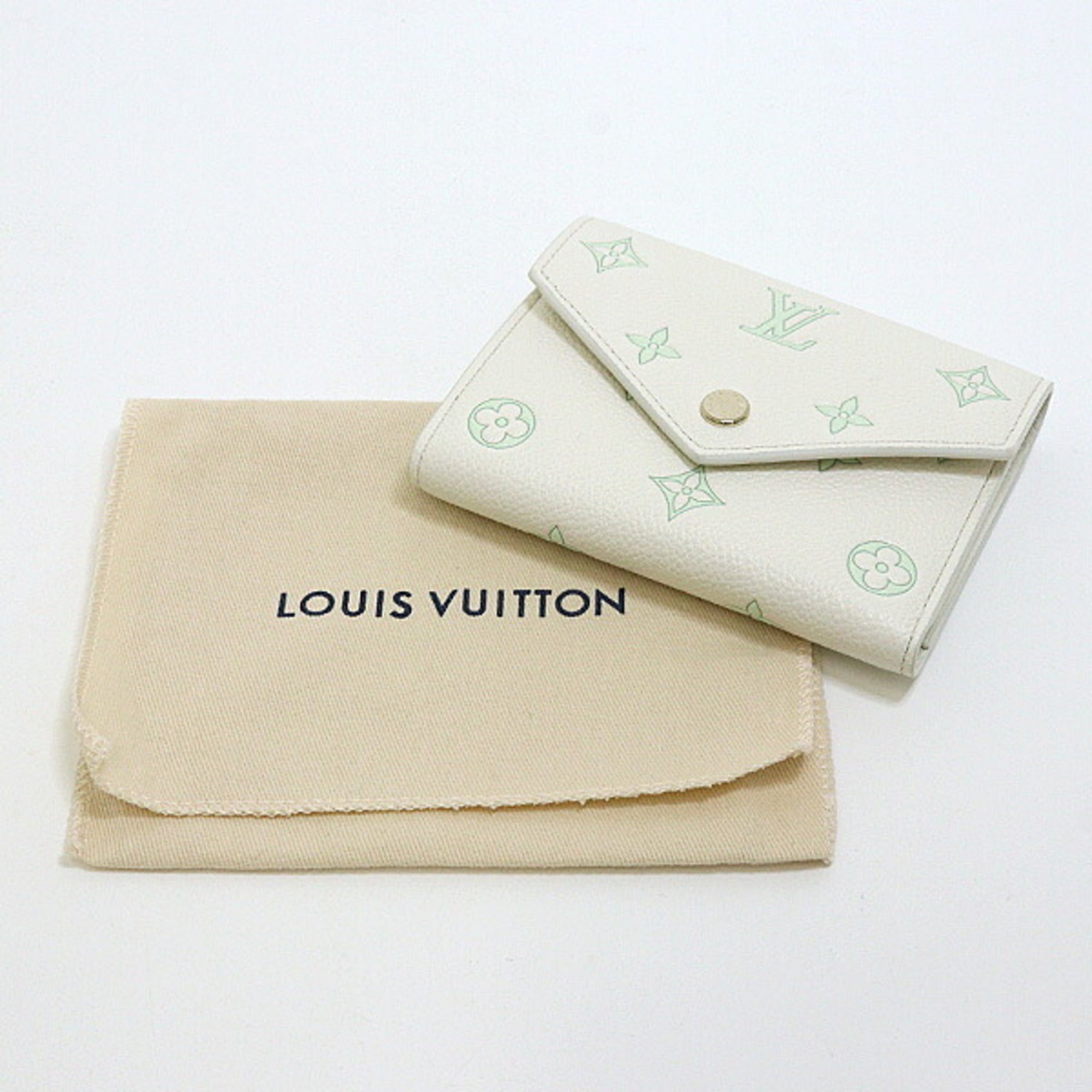 Louis Vuitton Monogram Empreinte Monogram Empreinte Wallet (Tri-Fold) (Pre-Owned)