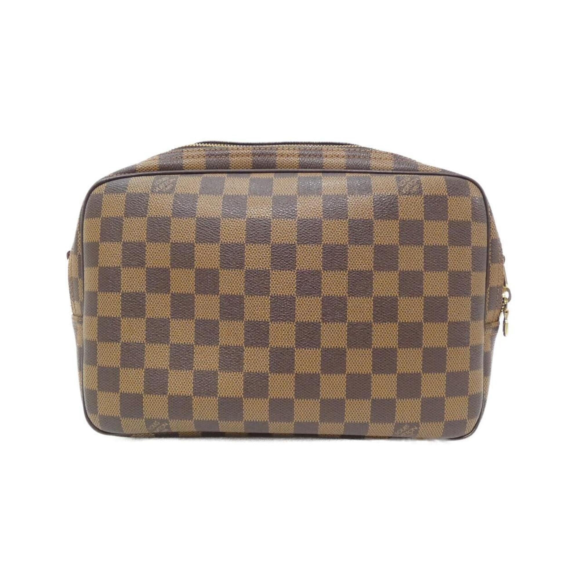 Louis Vuitton Ebene Coated Canvas Shoulder Bag (Pre-Owned)