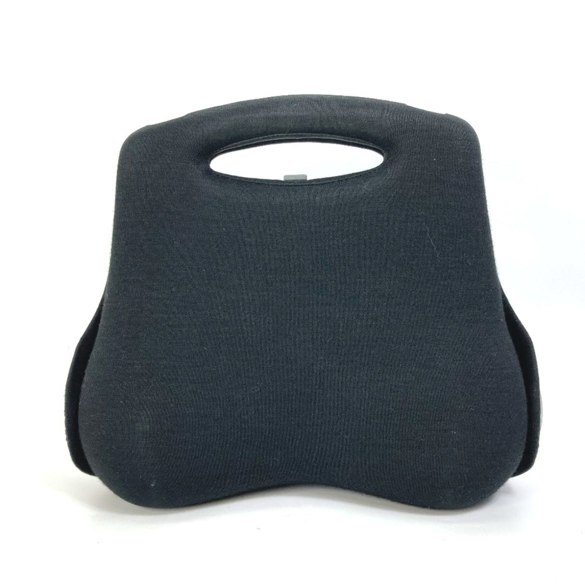 Chanel Black Cloth Handbag (Pre-Owned)