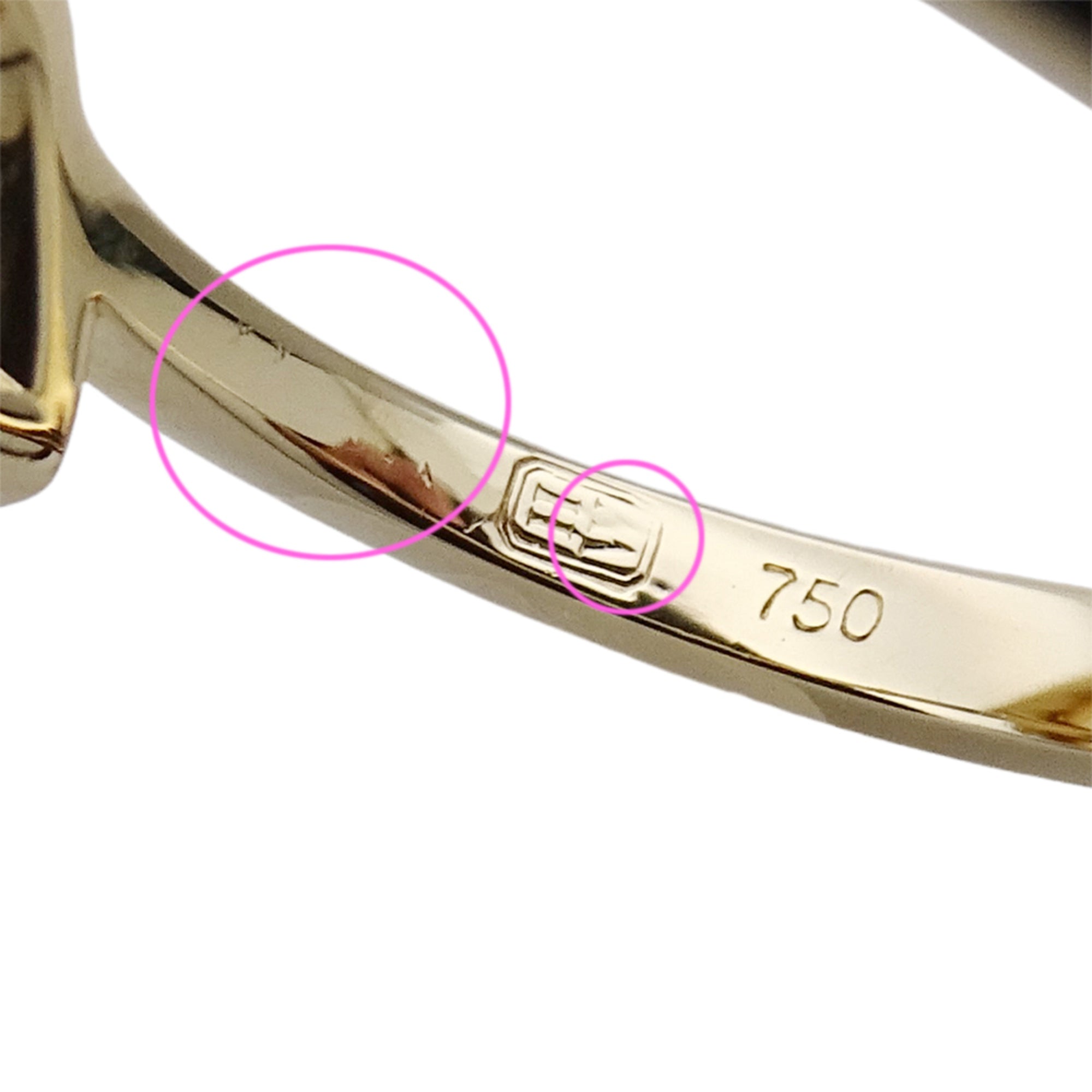 Harry Winston Yellow Gold Yellow Gold (18K) Band Ring (Pre-Owned)