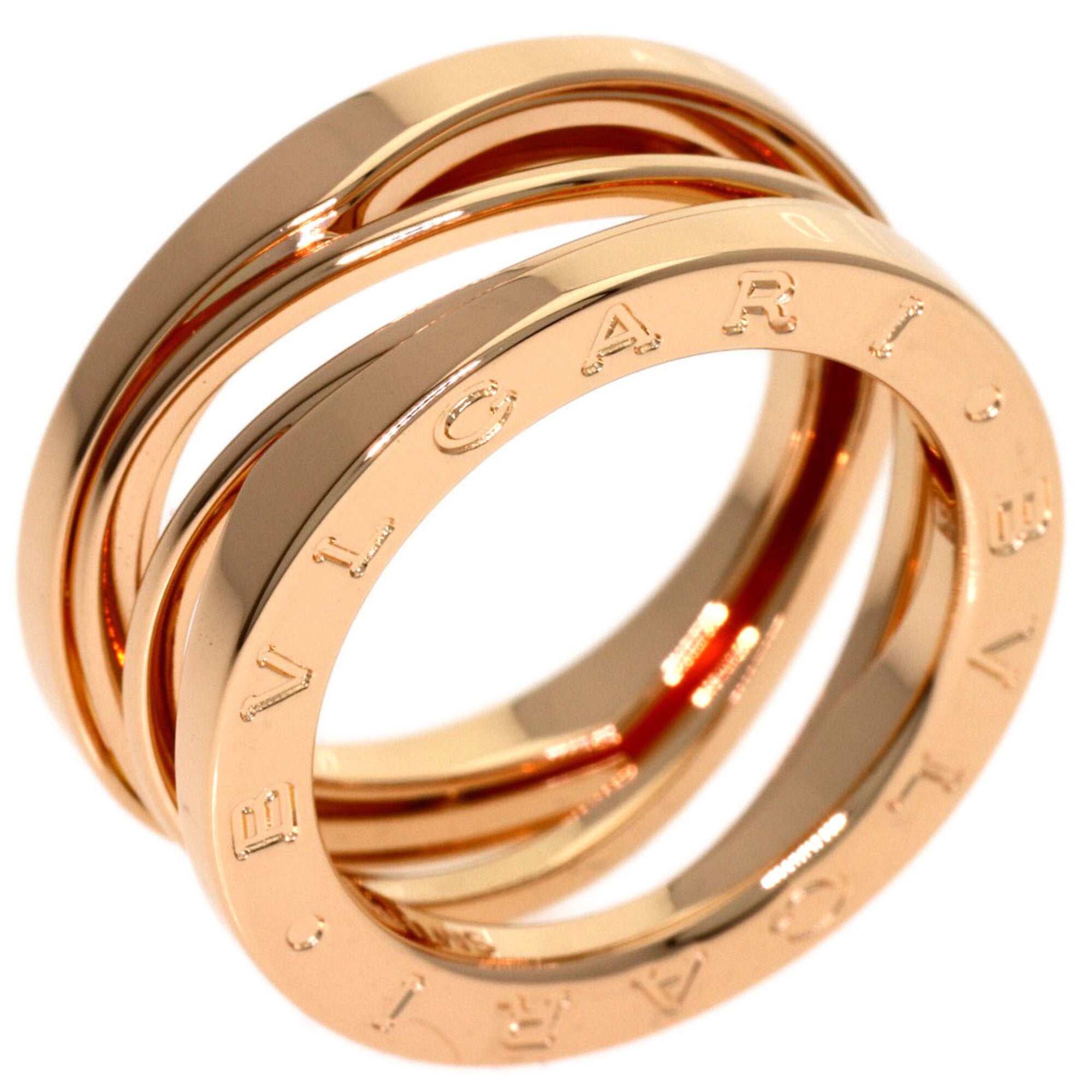 Bvlgari Pink Gold (18K) Band Ring (Pre-Owned)