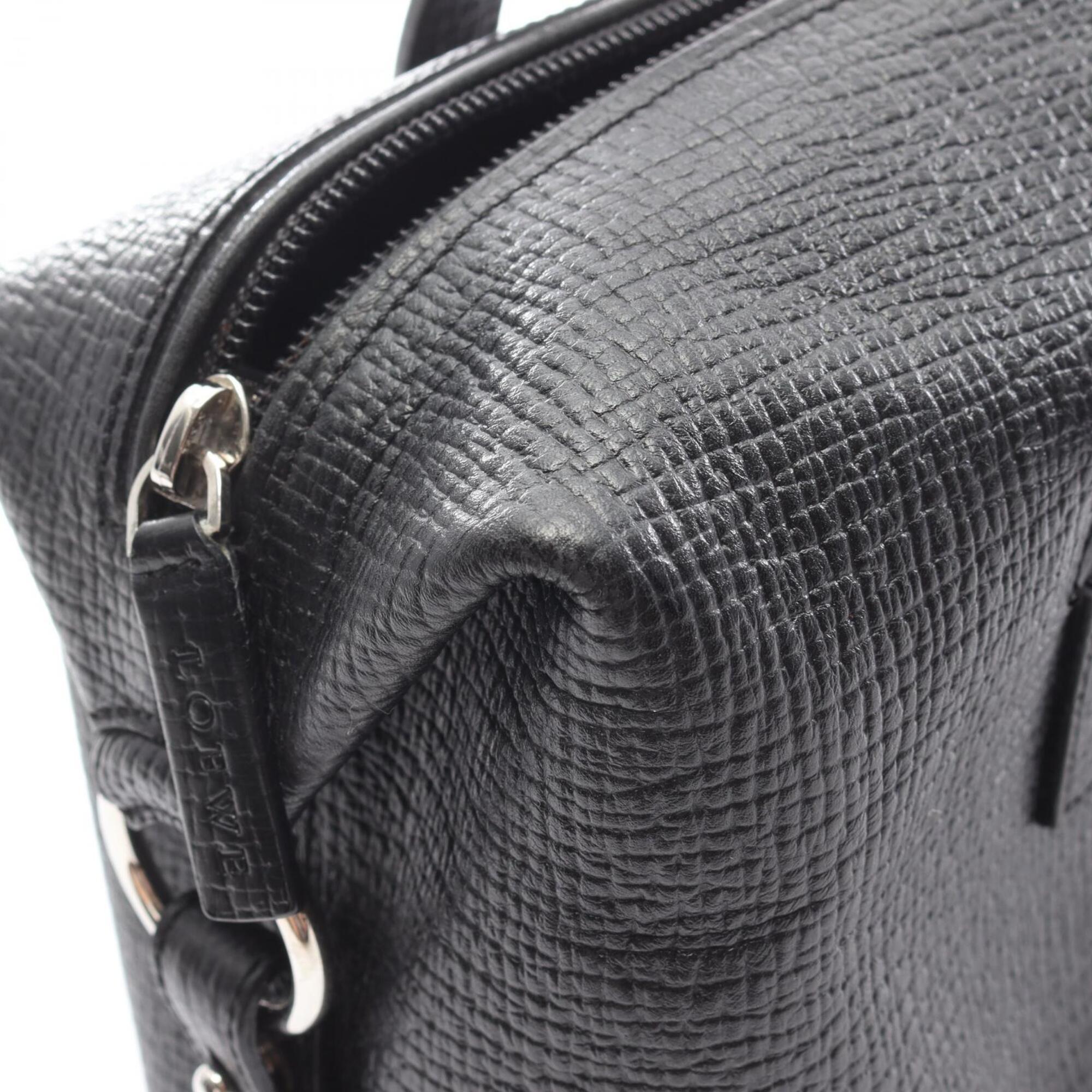 Loewe Black Leather Handbag (Pre-Owned)
