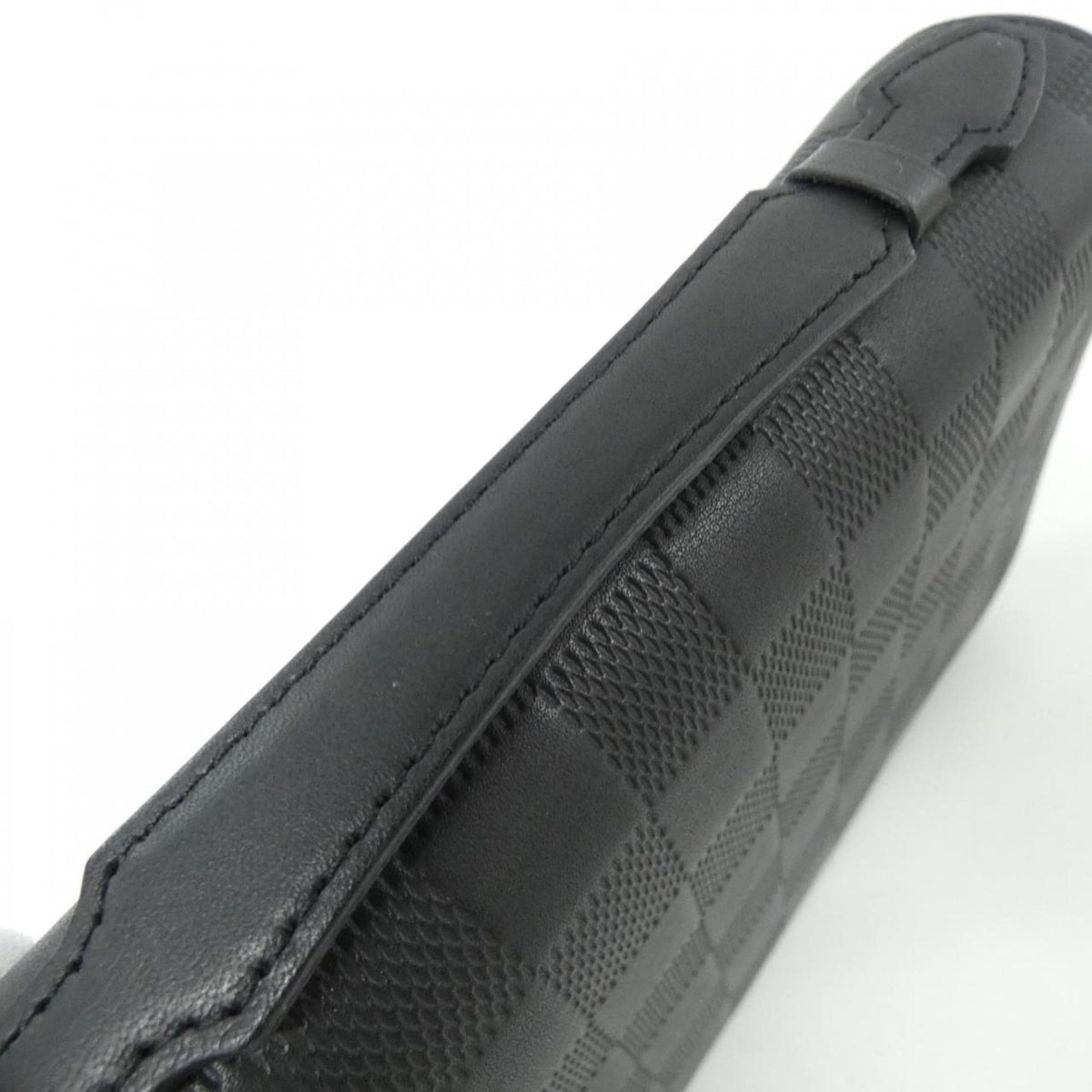 Louis Vuitton Onyx Leather Long Wallet (Bi-Fold) (Pre-Owned)