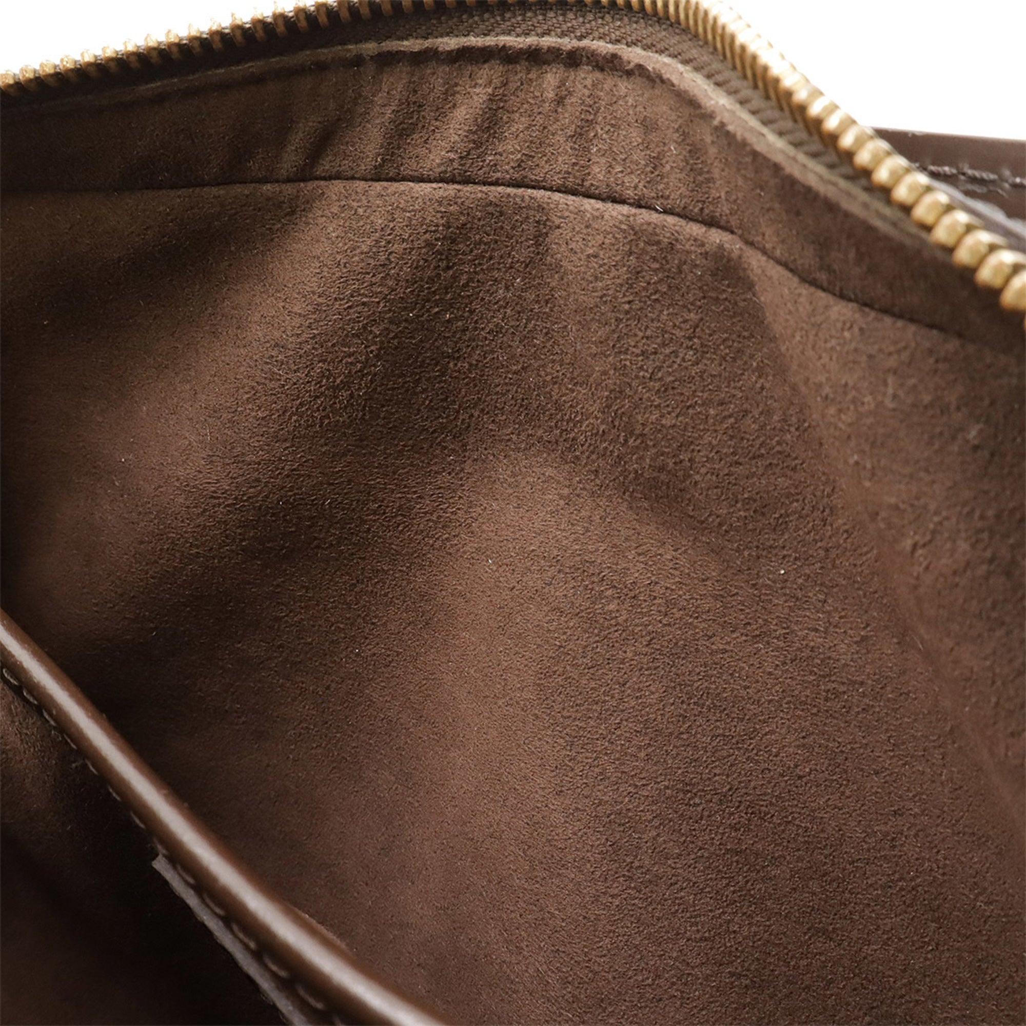 Louis Vuitton Brown Damier Canvas Damier Canvas Clutch Bag Pouch (Pre-Owned)
