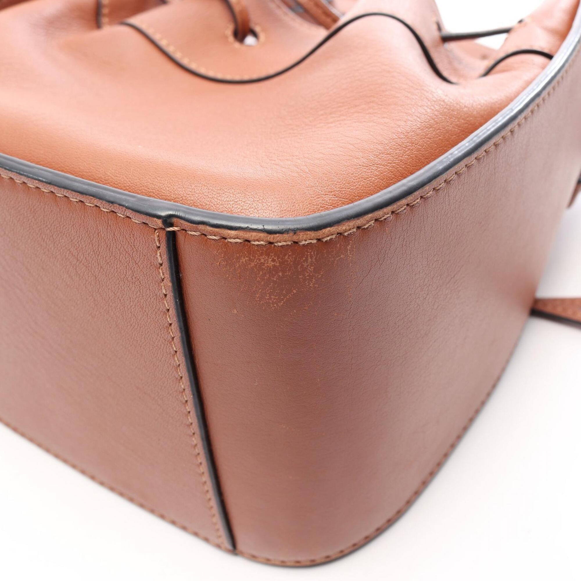 Loewe Brown Leather Handbag (Pre-Owned)