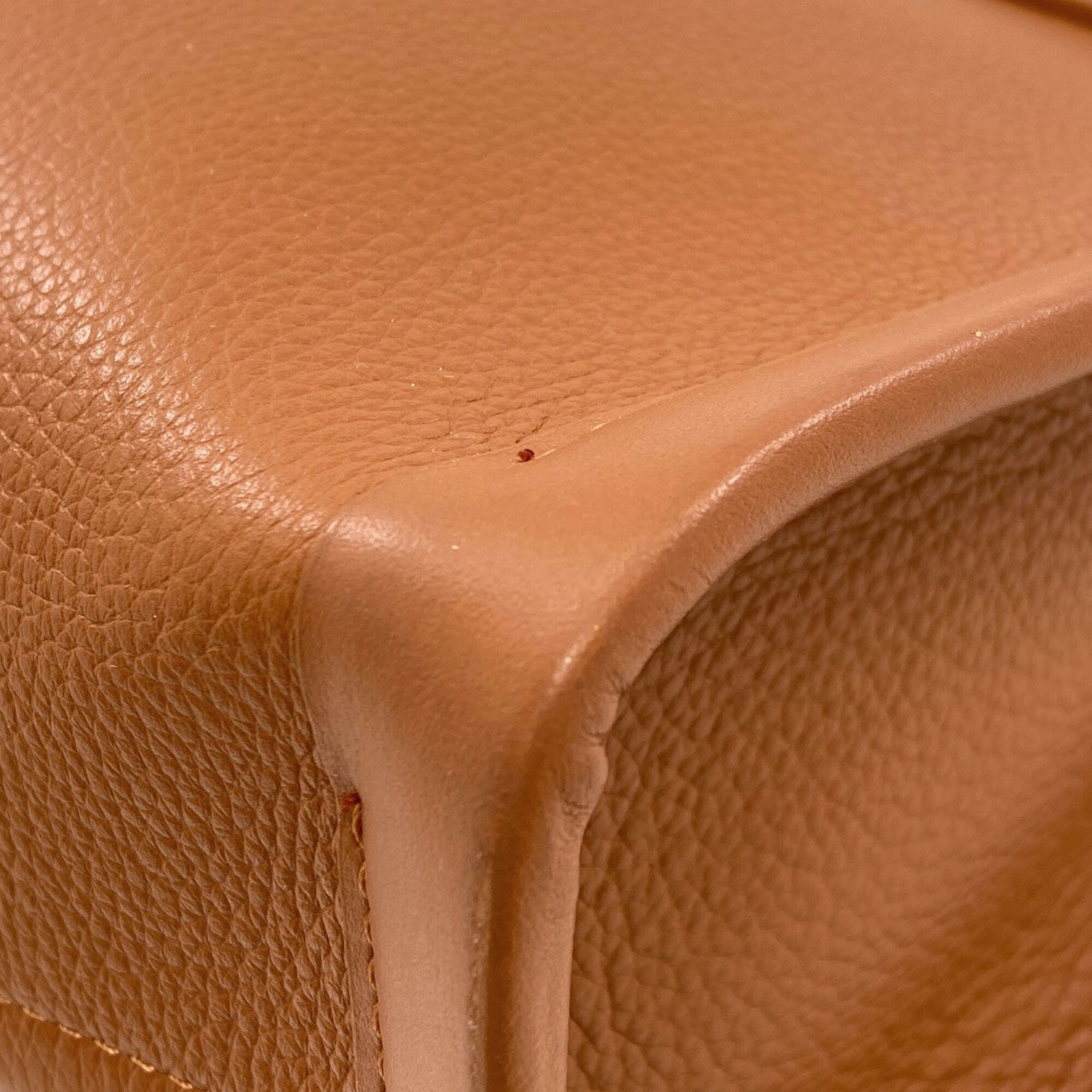 Christian Louboutin Brown Leather Tote Bag (Pre-Owned)