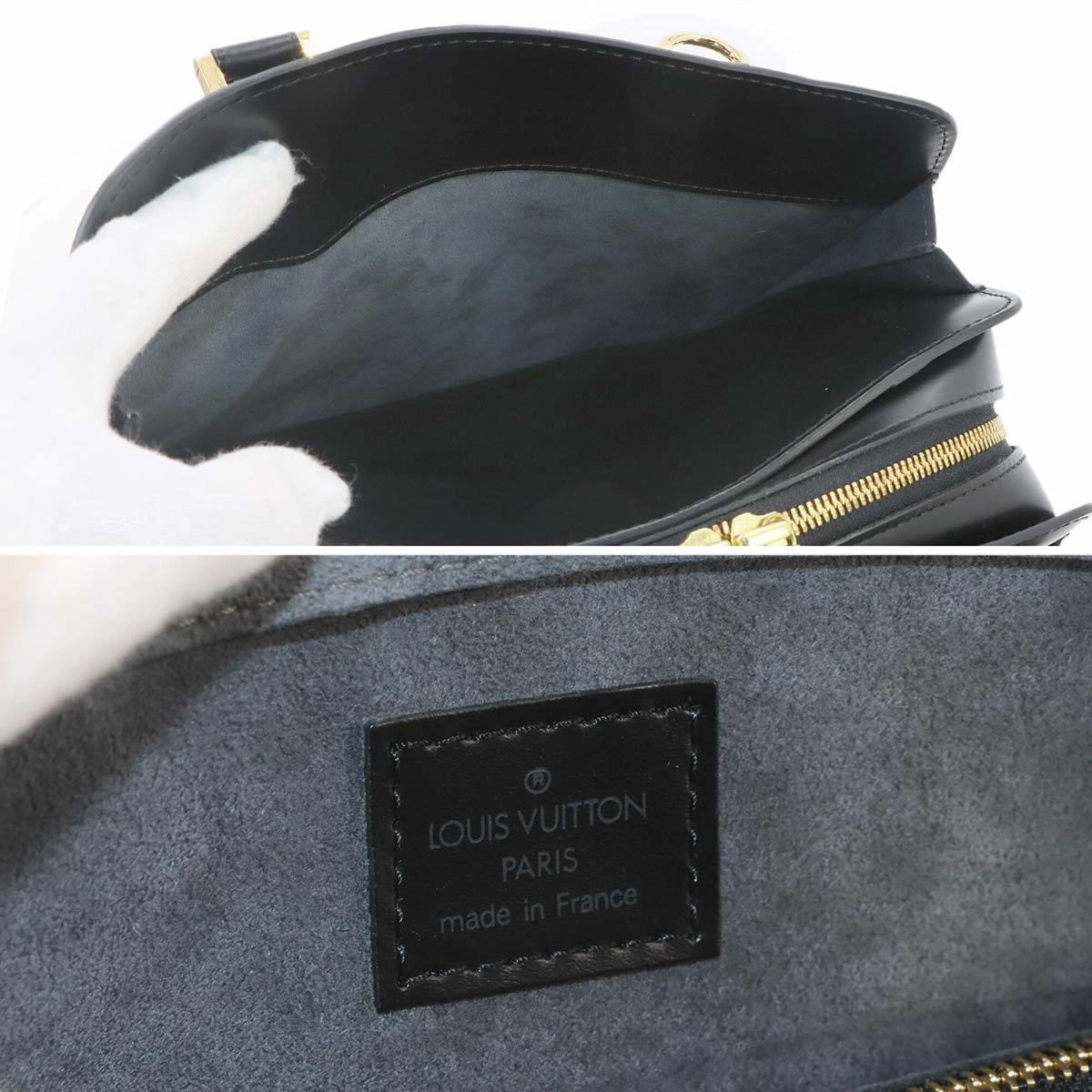 Louis Vuitton Noir Epi Leather Handbag (Pre-Owned)