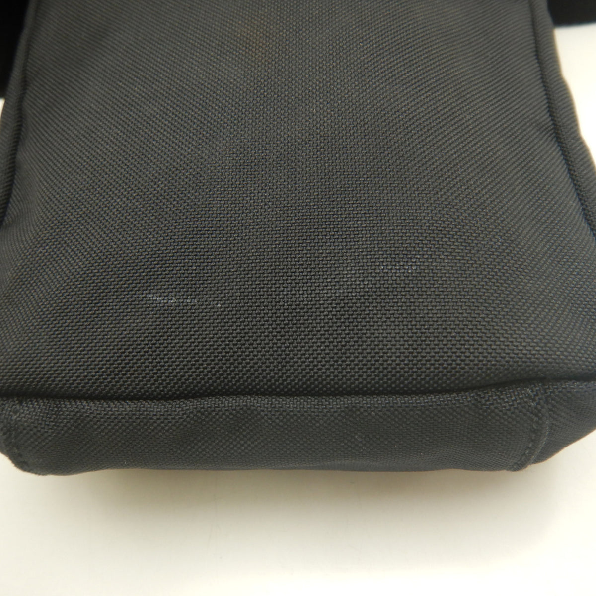 Balenciaga Black Nylon Messenger Bag Shoulder Bag (Pre-Owned)