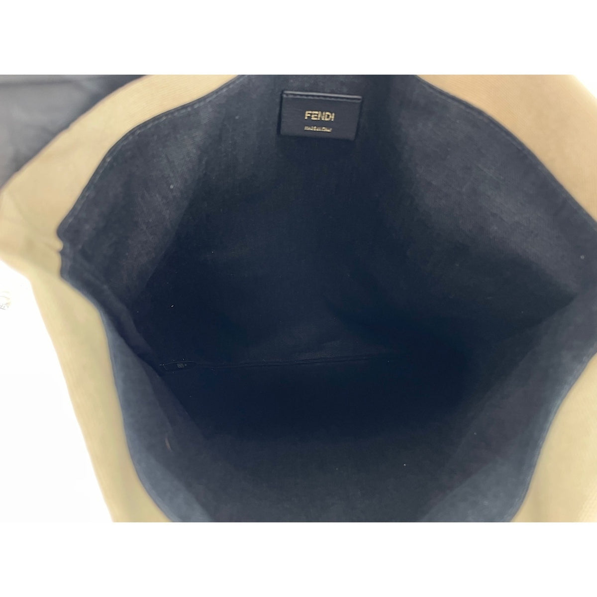 Fendi Selleria Beige Handbag (Pre-Owned)