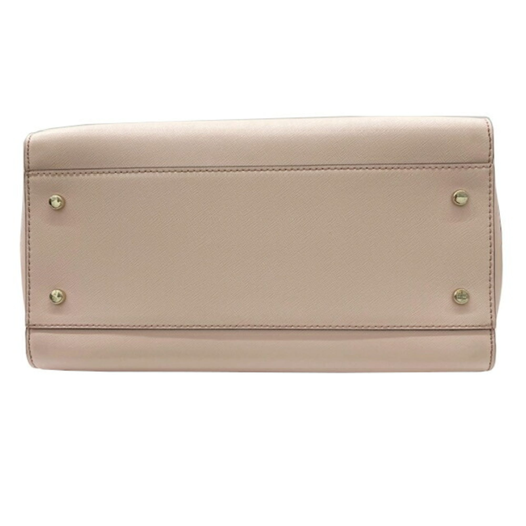 Kate Spade Pink Leather Handbag Shoulder Bag (Pre-Owned)
