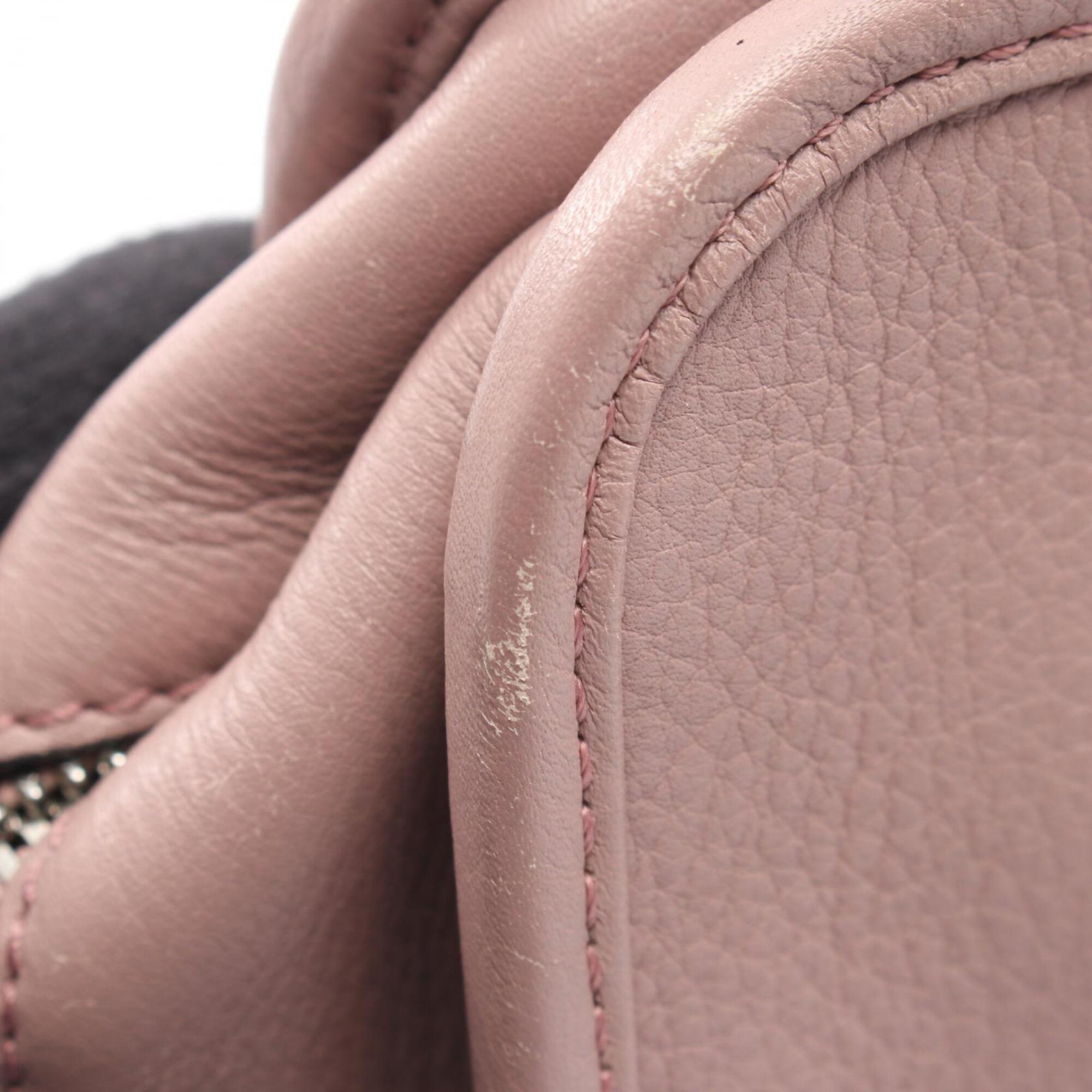 Loewe Pink Leather Handbag (Pre-Owned)