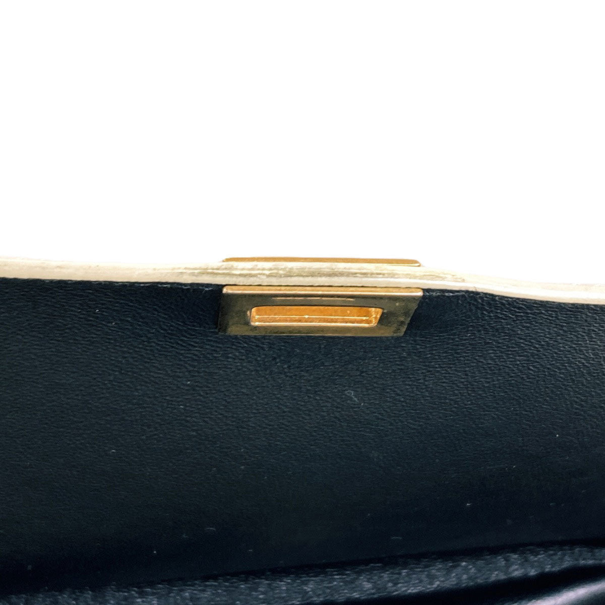 Celine Trapeze Black White Leather Handbag (Pre-Owned)