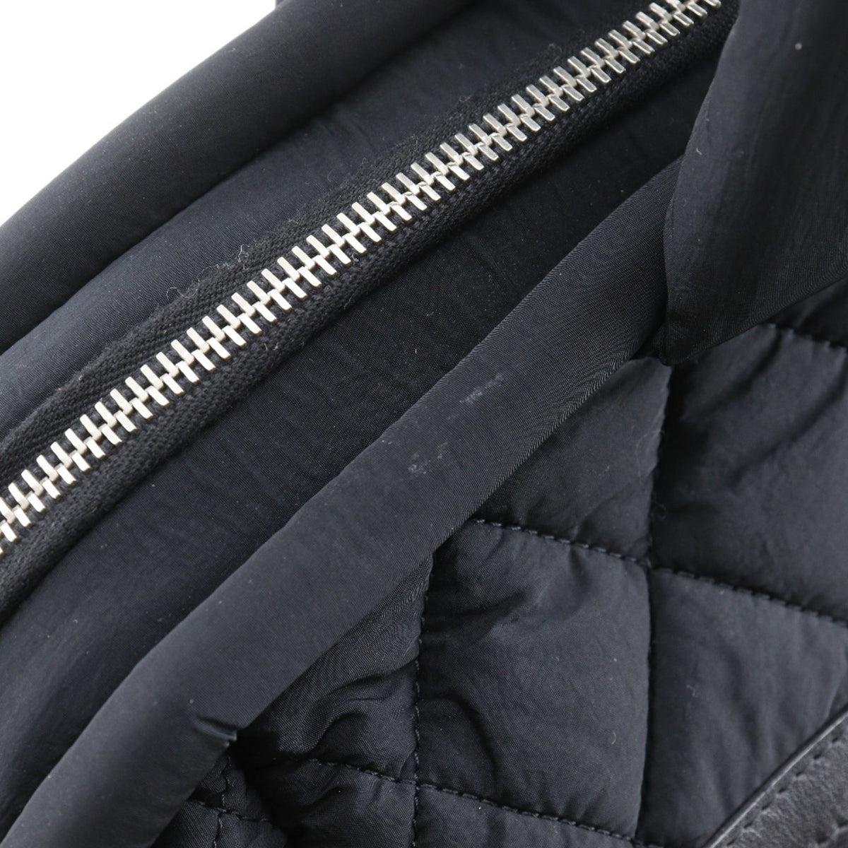 Chanel Black Nylon Boston Bag (Pre-Owned)