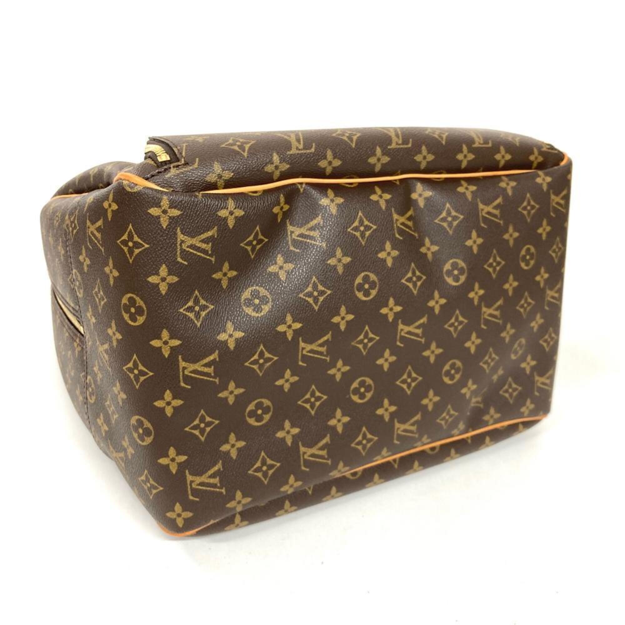 Louis Vuitton Brown Monogram Canvas Boston Bag (Pre-Owned)
