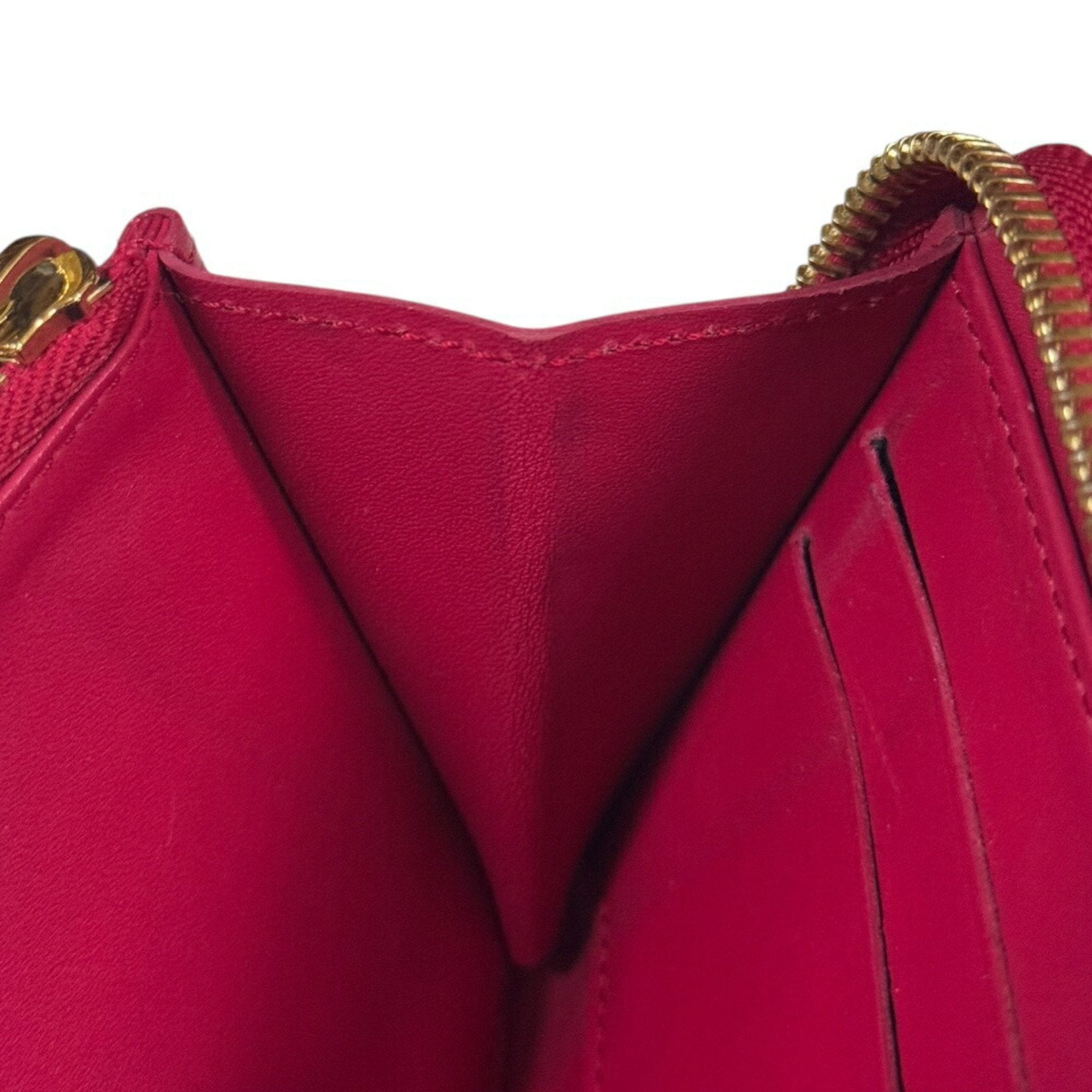 Louis Vuitton Indian Rose Pink Purple Vernis Long Wallet (Bi-Fold) (Pre-Owned)
