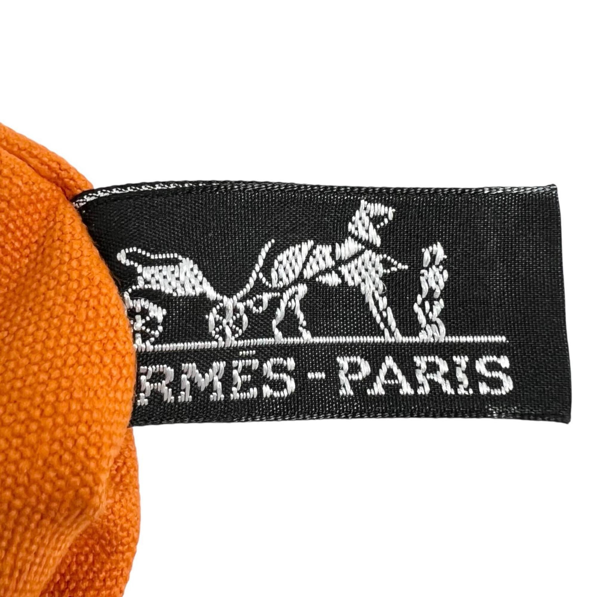 Hermes Orange Cotton Pouch (Pre-Owned)