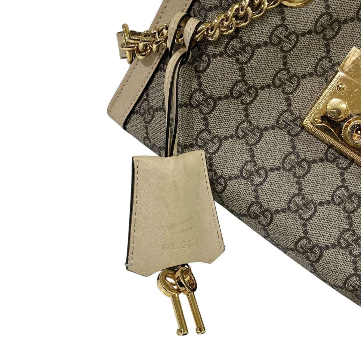 Gucci Beige Gg Supreme Tote Bag (Pre-Owned)