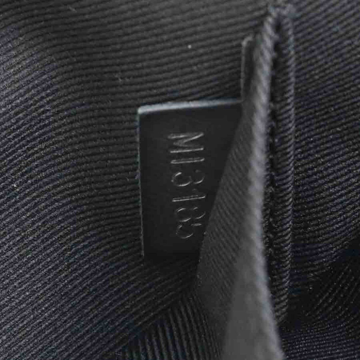 Louis Vuitton Black Damier Graphite Clutch Bag Pochette (Pre-Owned)