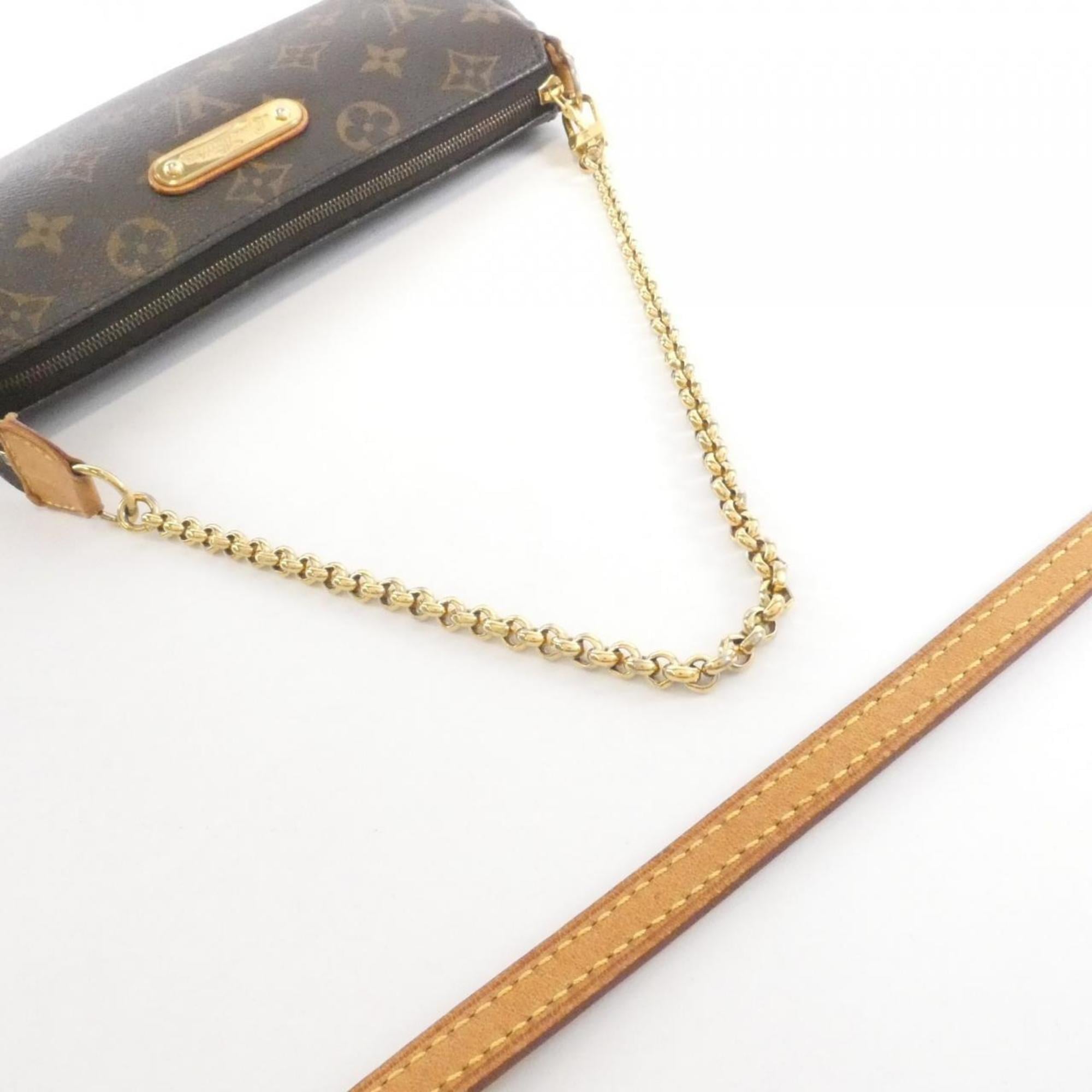 Louis Vuitton Brown Coated Canvas Shoulder Bag (Pre-Owned)