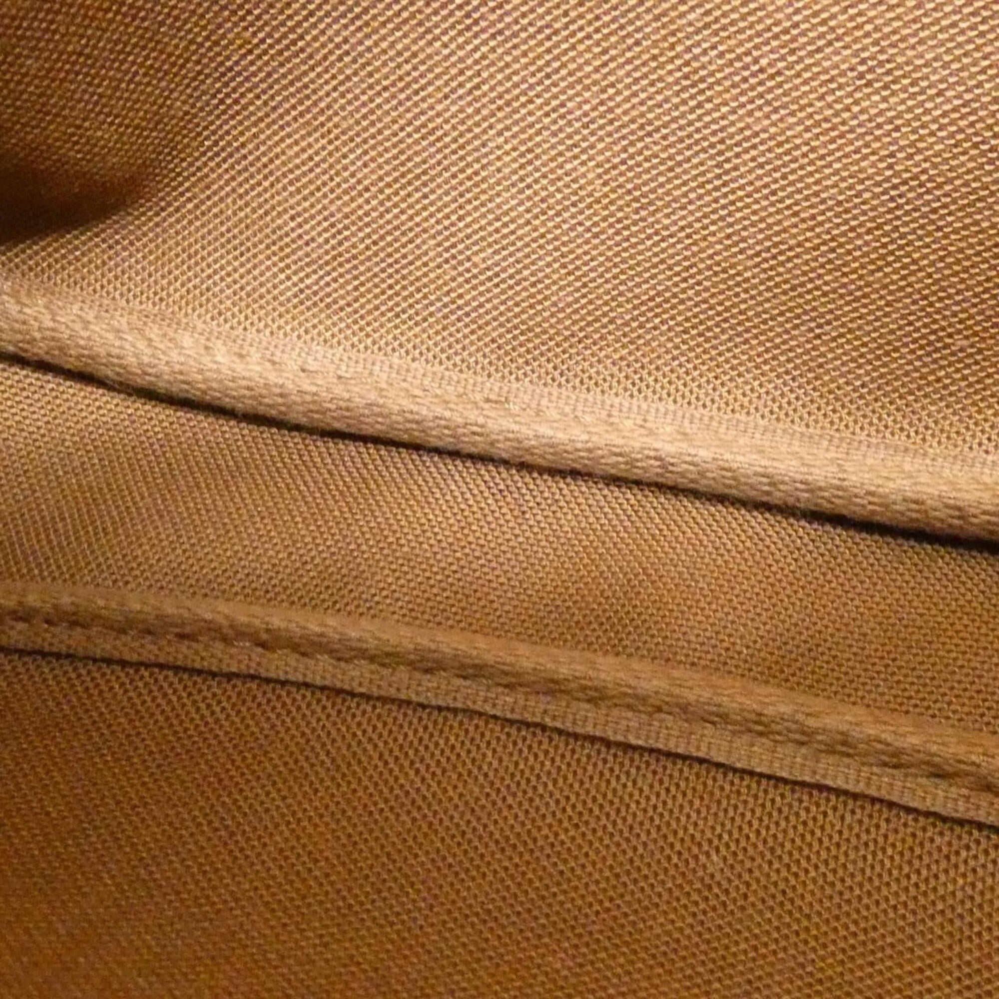 Louis Vuitton Brown Coated Canvas Pochette Pouch (Pre-Owned)