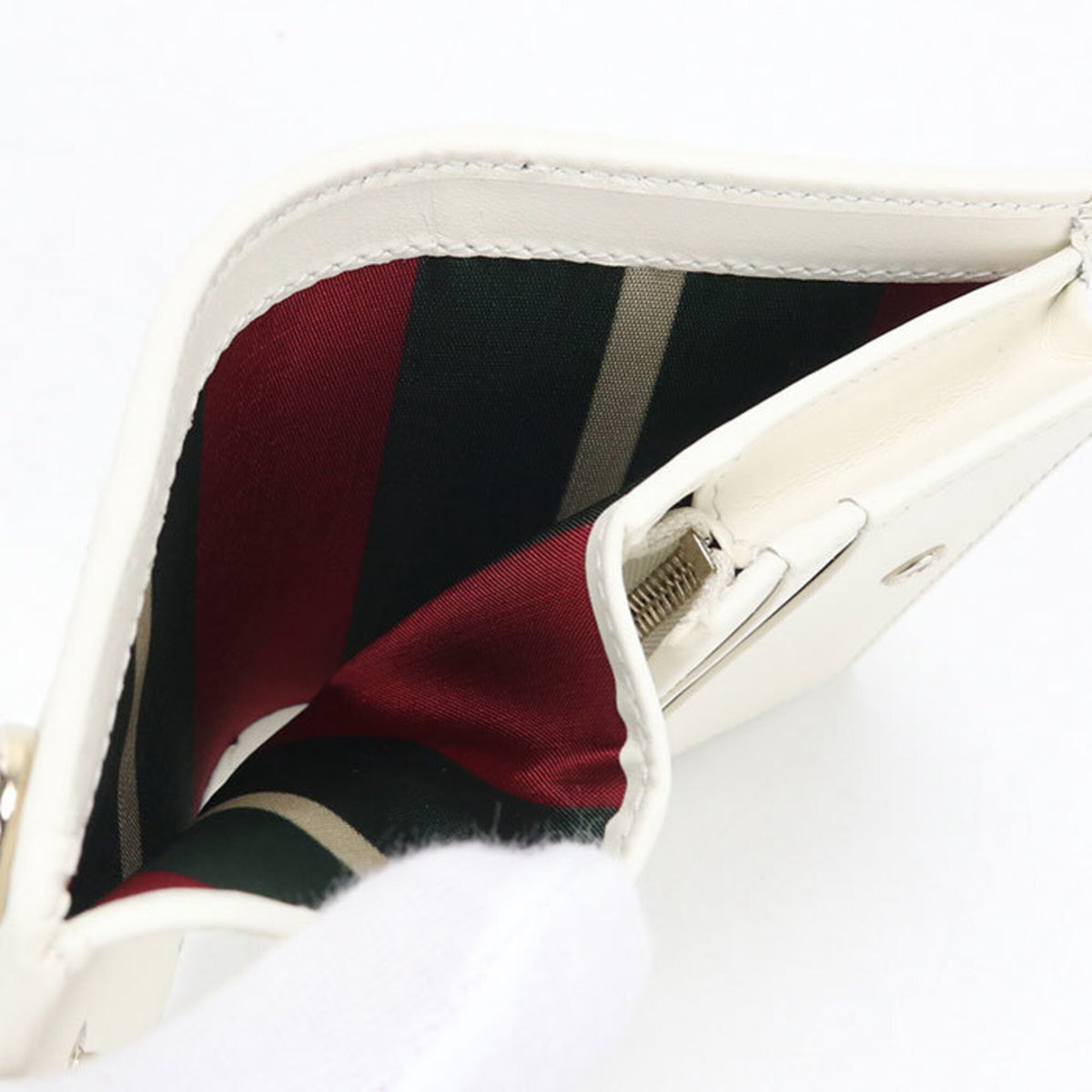 Gucci Beige Fabric Wallet (Bi-Fold) (Pre-Owned)