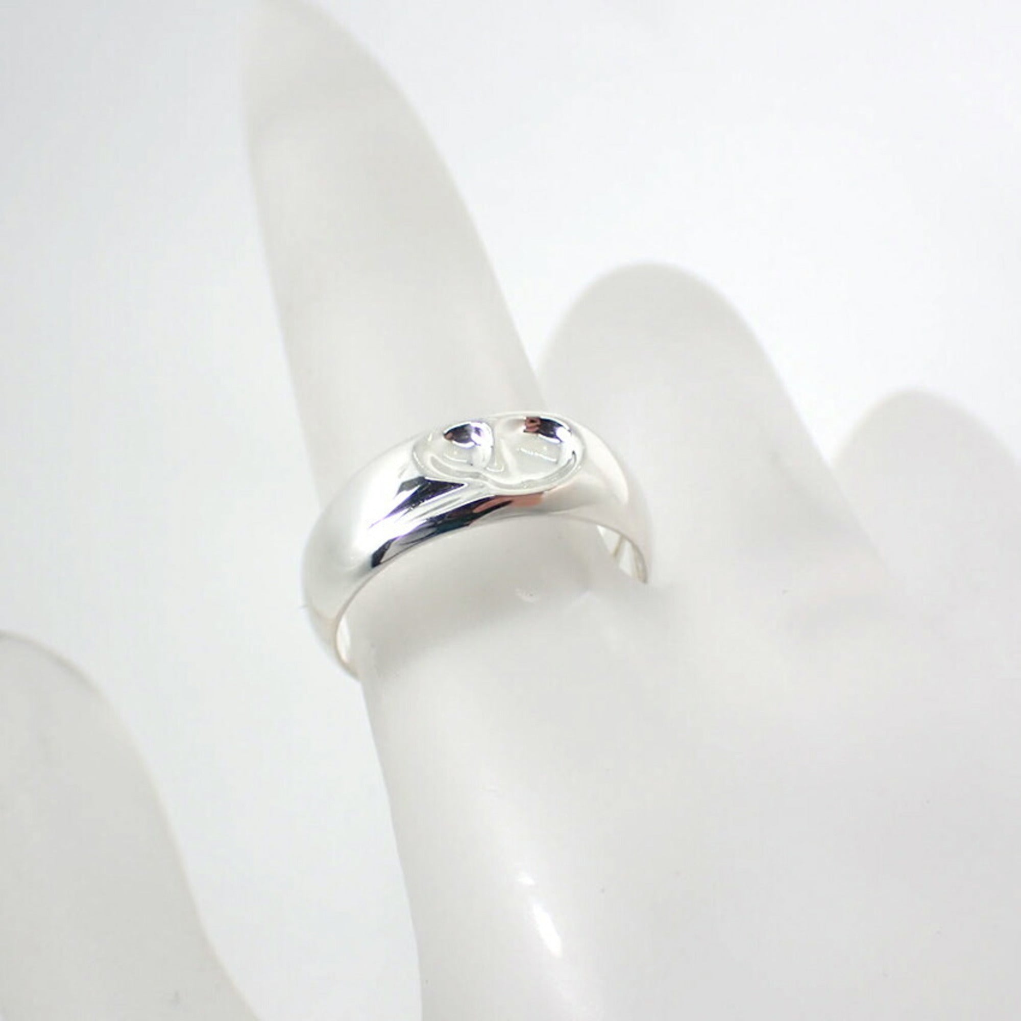 Tiffany Sterling Silver 925 Band Ring (Pre-Owned)