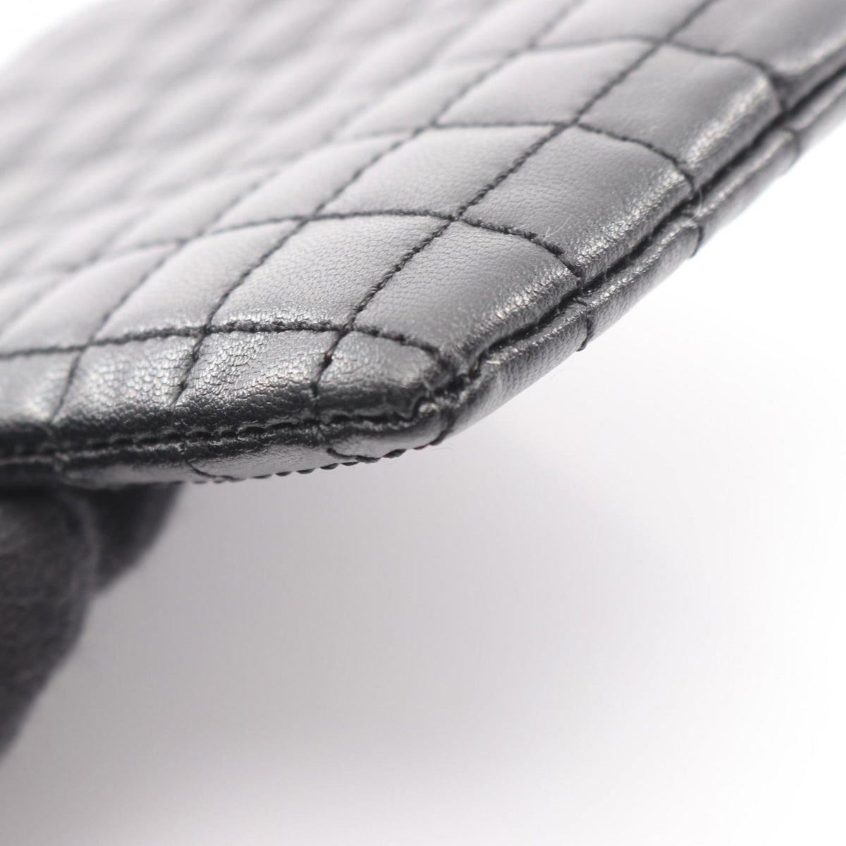 Celine Black Leather Coin Purse/Coin Case (Pre-Owned)