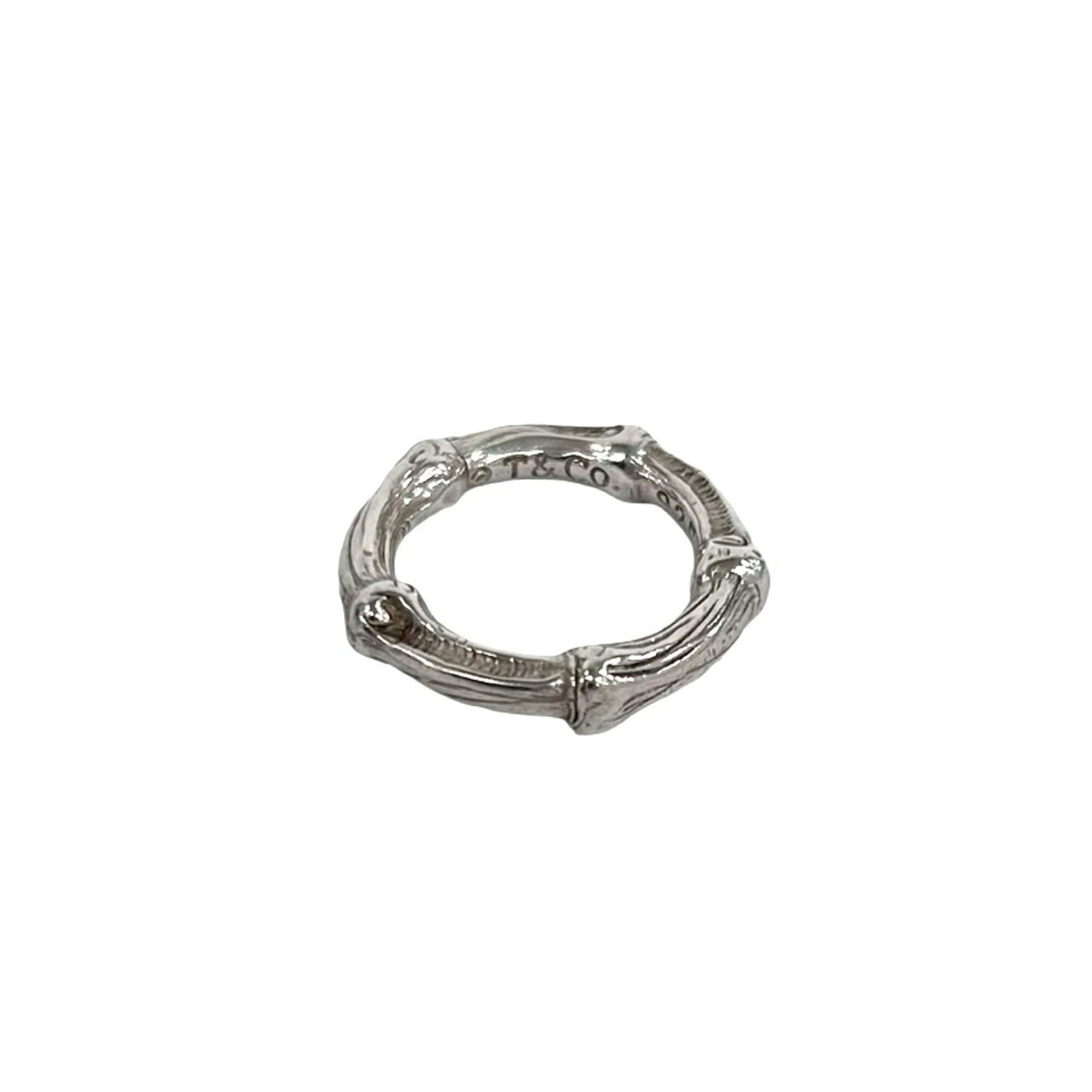 Tiffany Silver Silver 925 Band Ring (Pre-Owned)