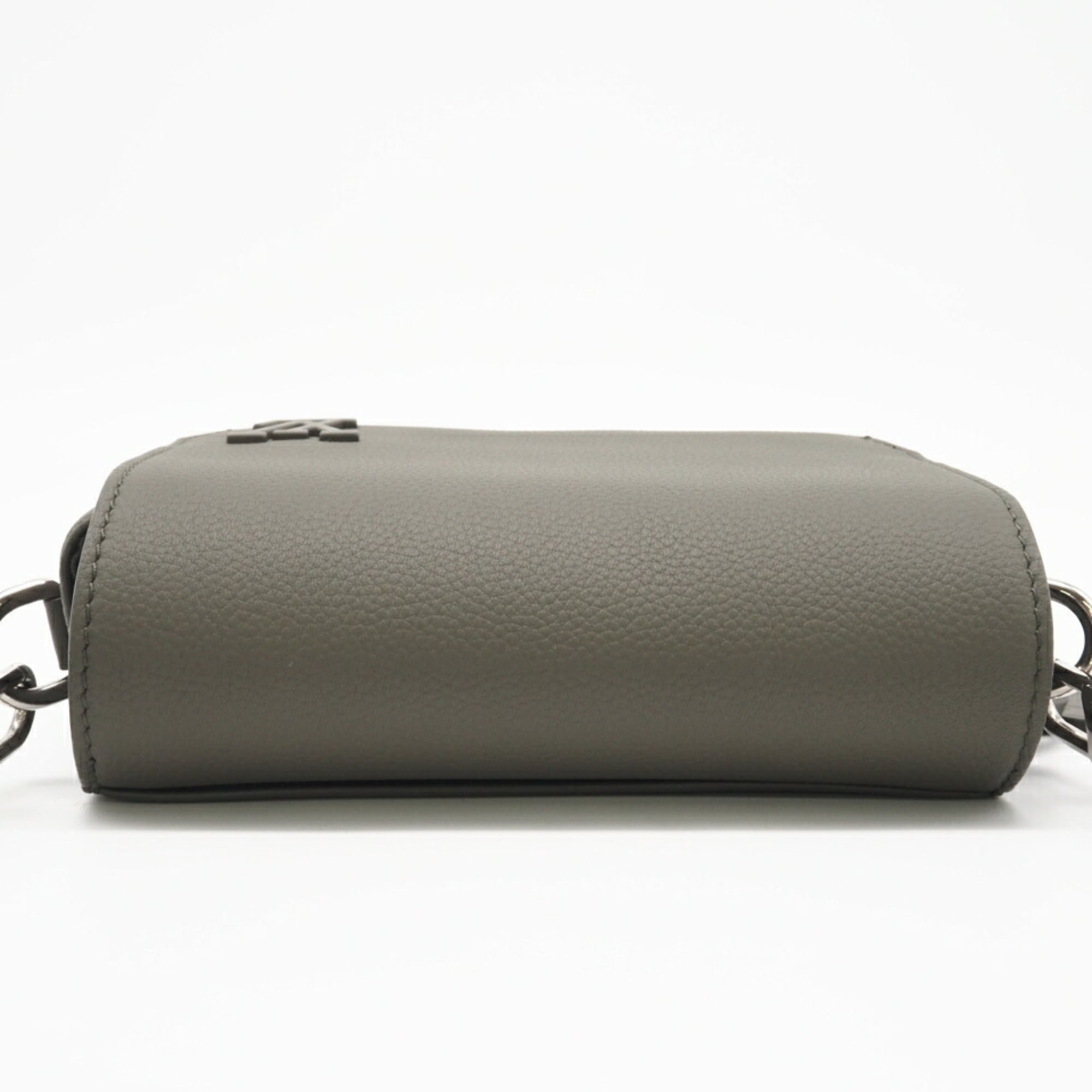 Louis Vuitton Khaki Leather Shoulder Bag (Pre-Owned)