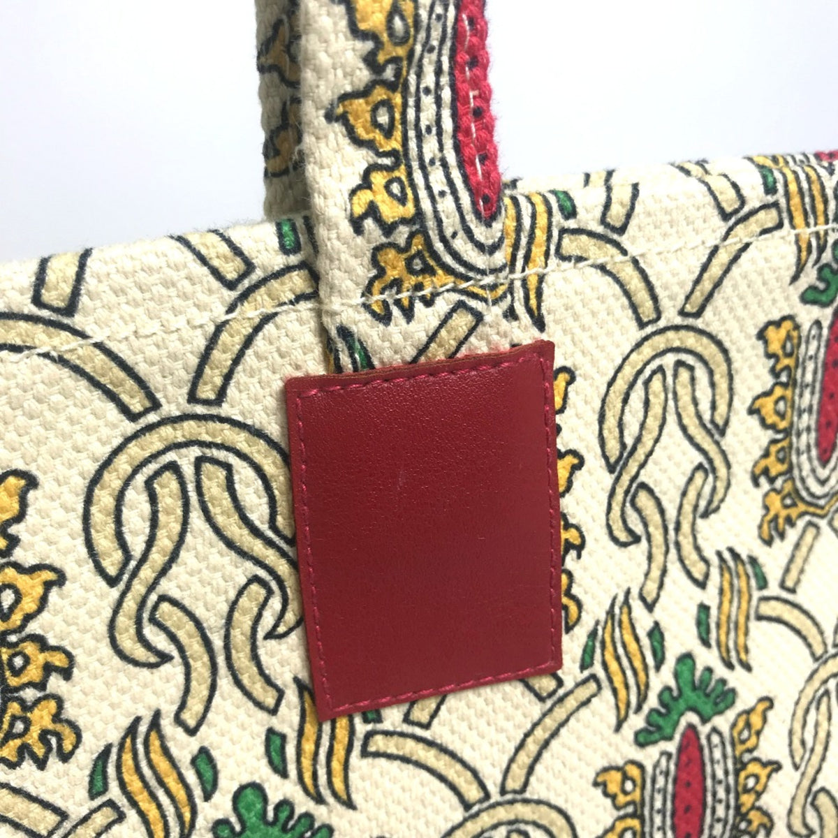 Gucci Beige Cloth Tote Bag (Pre-Owned)