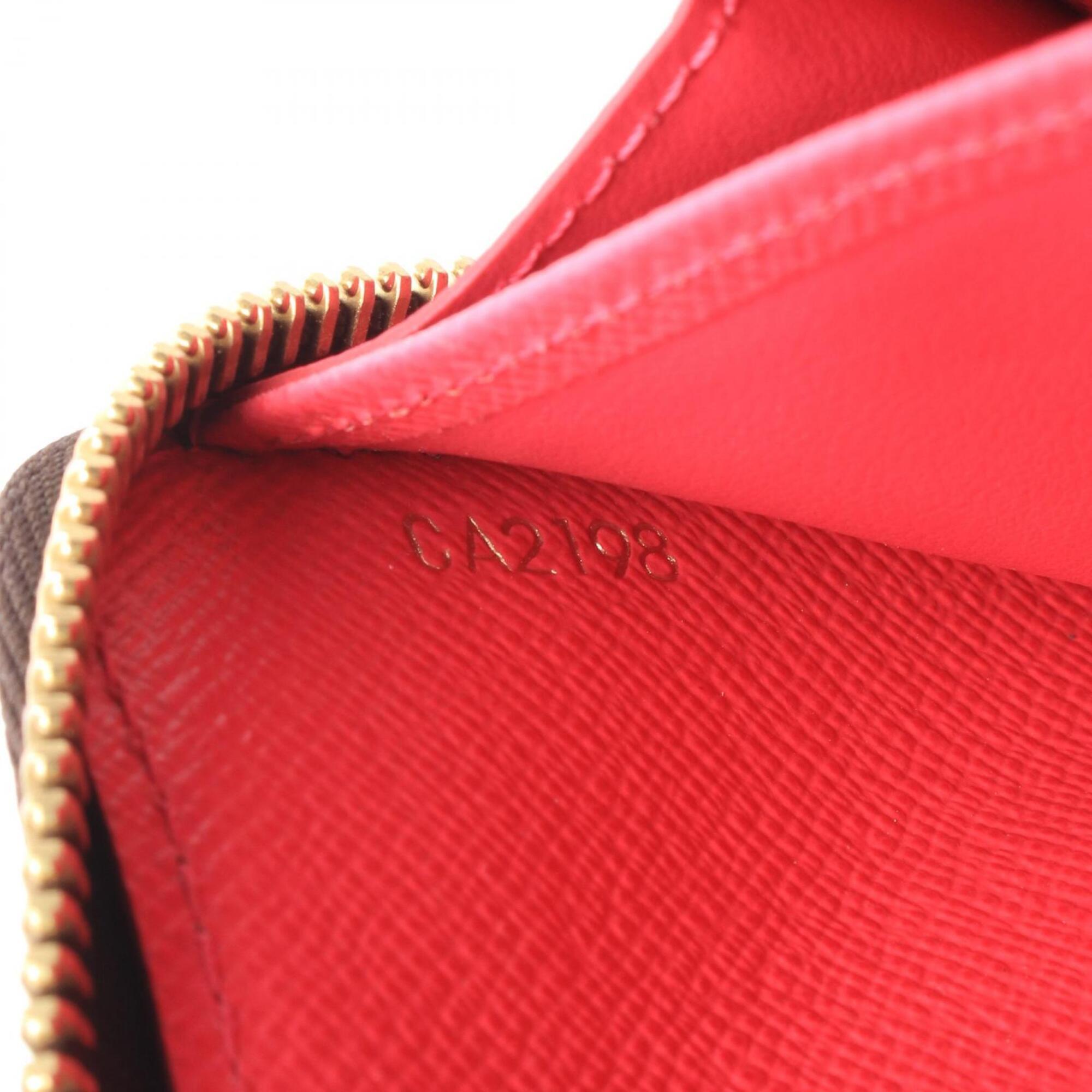 Louis Vuitton Monogram Brown Freesia Multi-Color Coated Canvas Long Wallet (Bi-Fold) (Pre-Owned)