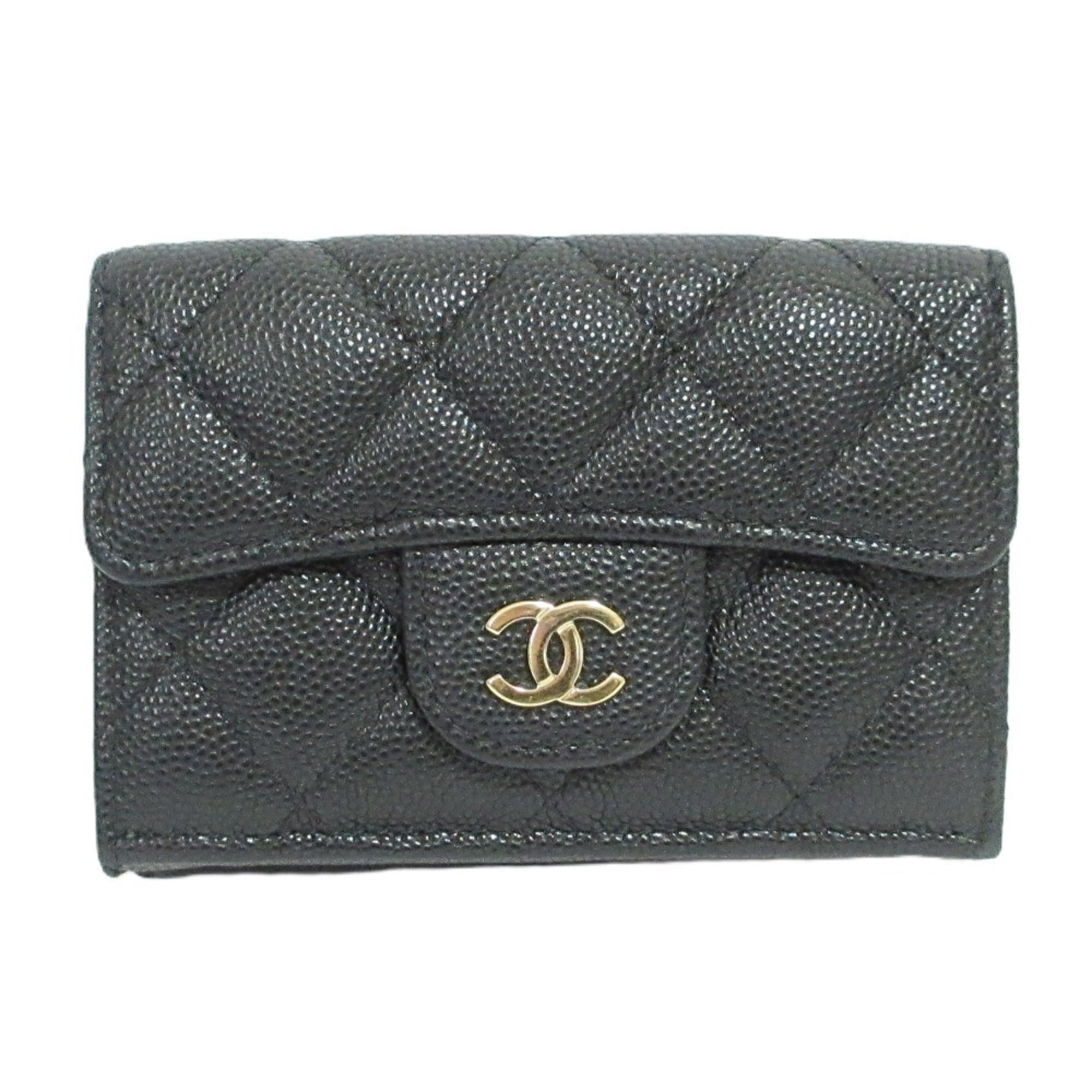 Chanel Black Card Wallet (Pre-Owned)