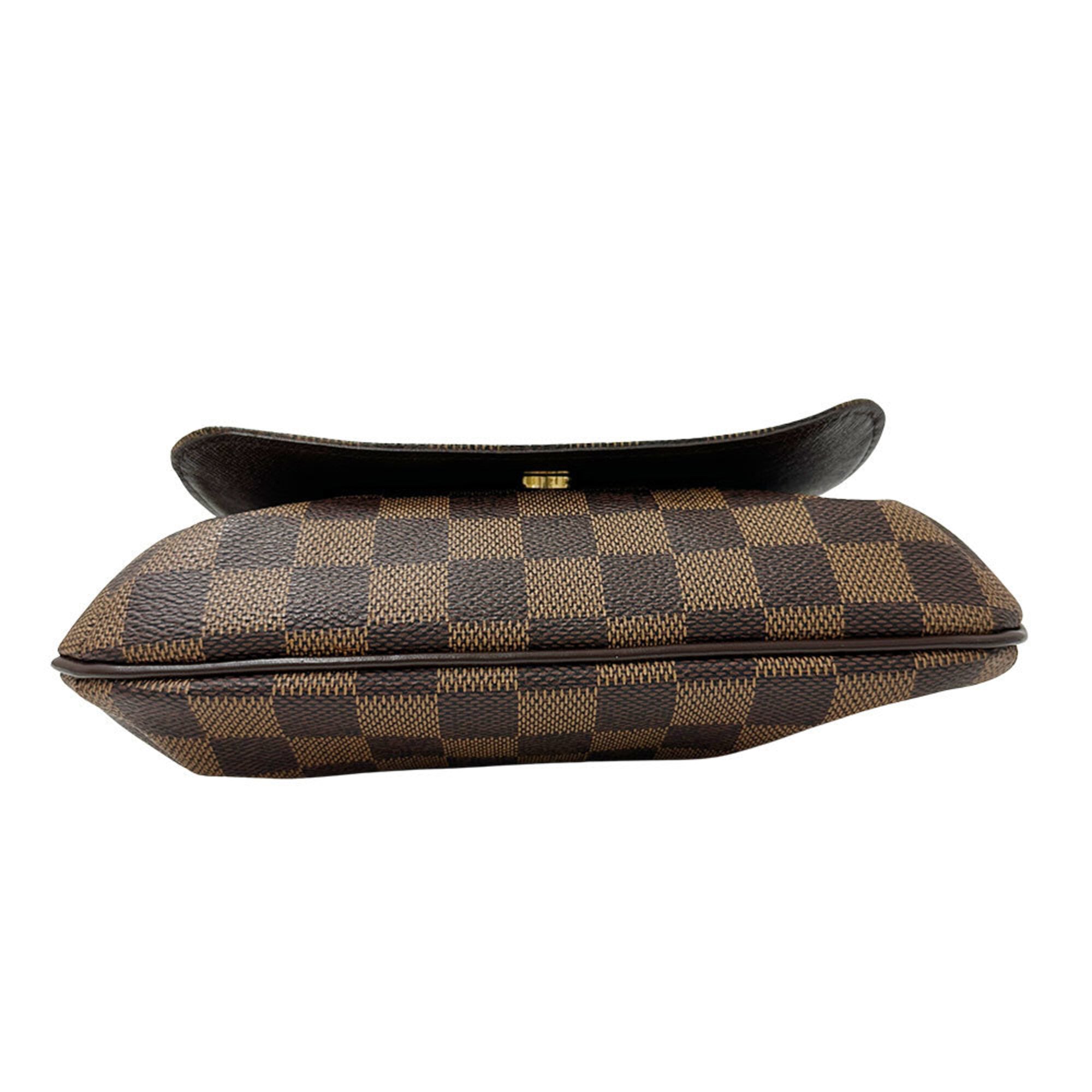 Louis Vuitton Brown Damier Canvas Handbag Shoulder Bag (Pre-Owned)