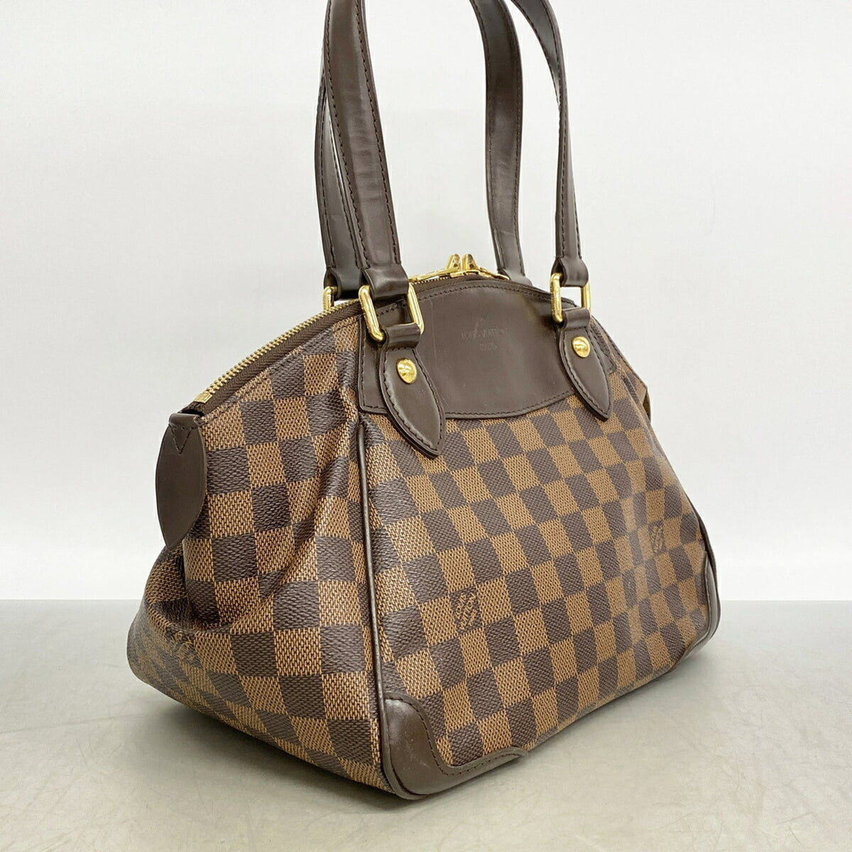 Louis Vuitton Ebene Handbag (Pre-Owned)
