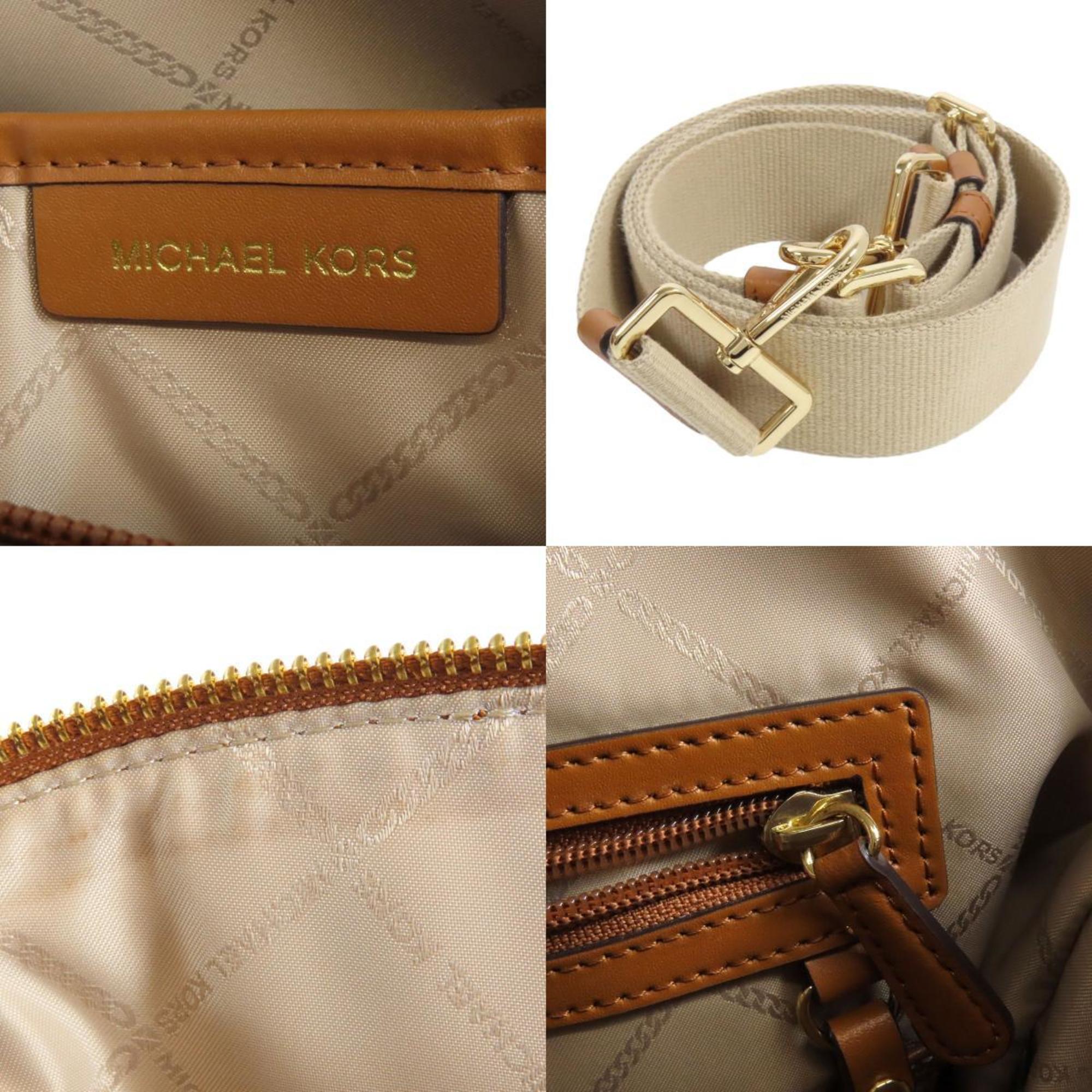 Michael Kors Brown Pvc Handbag (Pre-Owned)