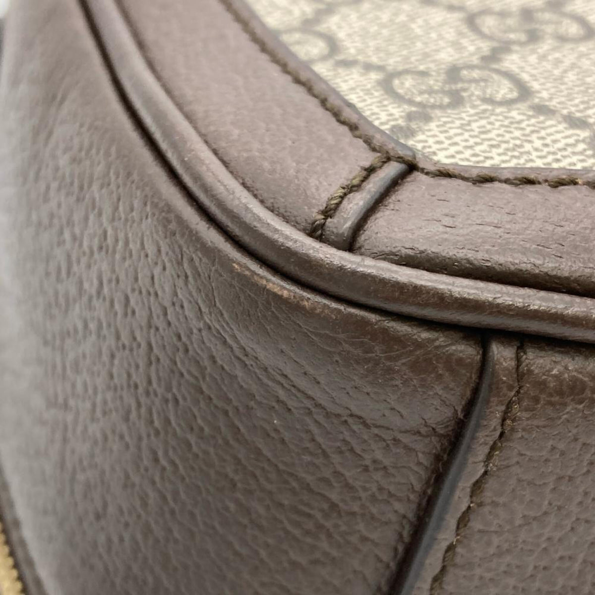 Gucci Ophidia Beige Gg Supreme Handbag Shoulder Bag (Pre-Owned)