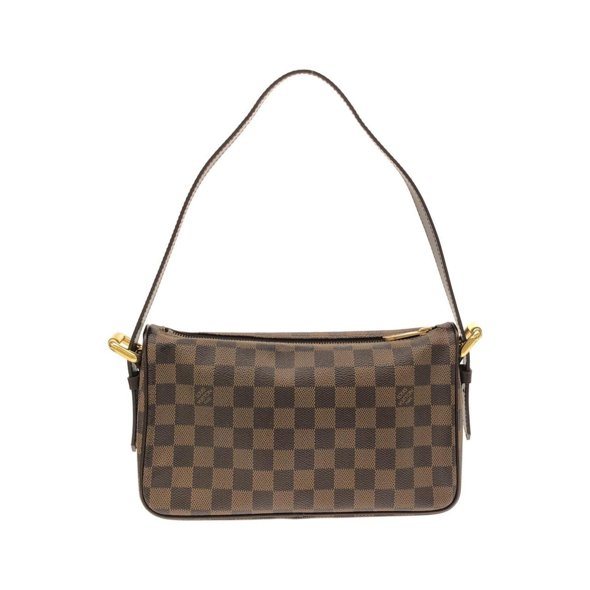 Louis Vuitton Ebene Coated Canvas Shoulder Bag (Pre-Owned)