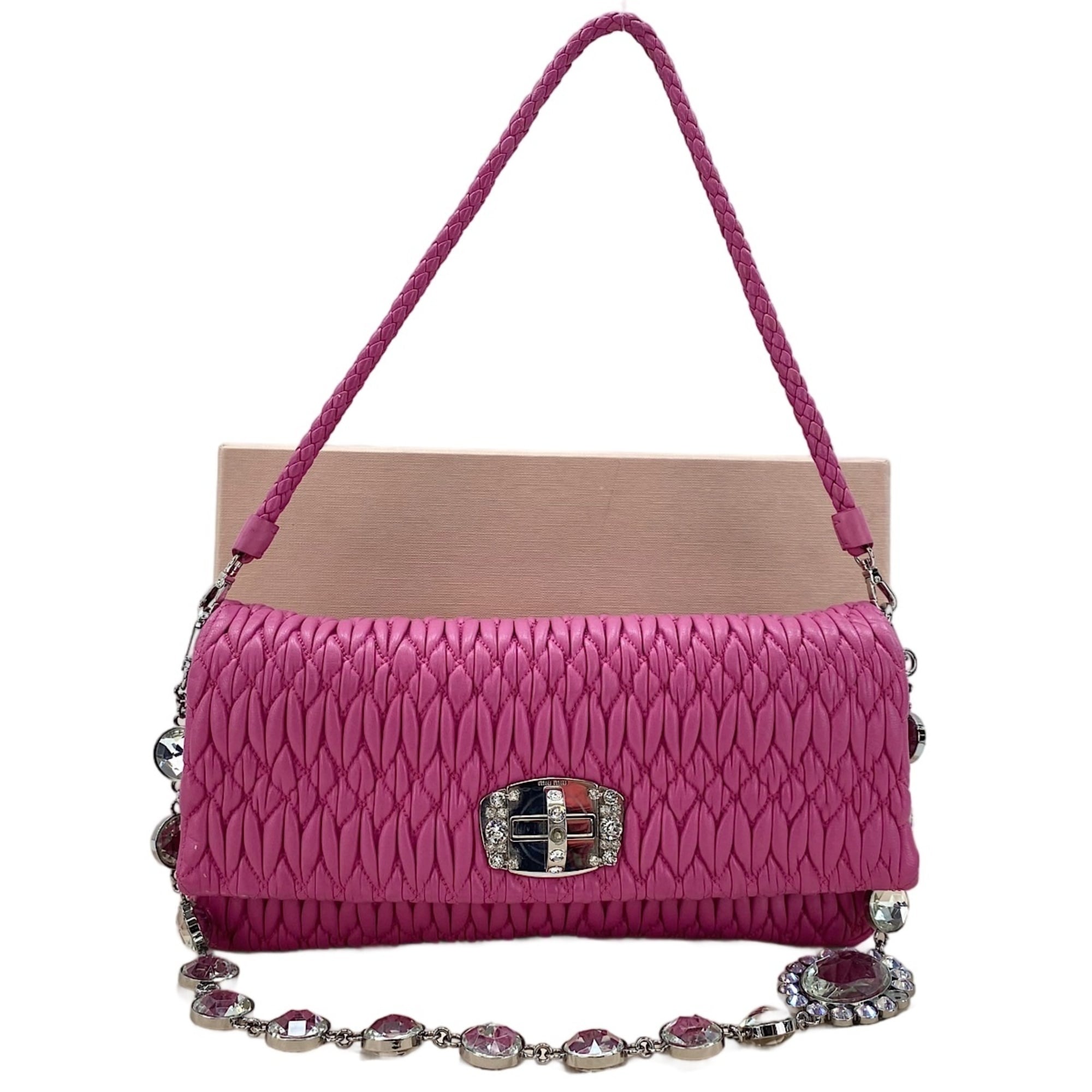 Miu Miu Pink Shoulder Bag (Pre-Owned)