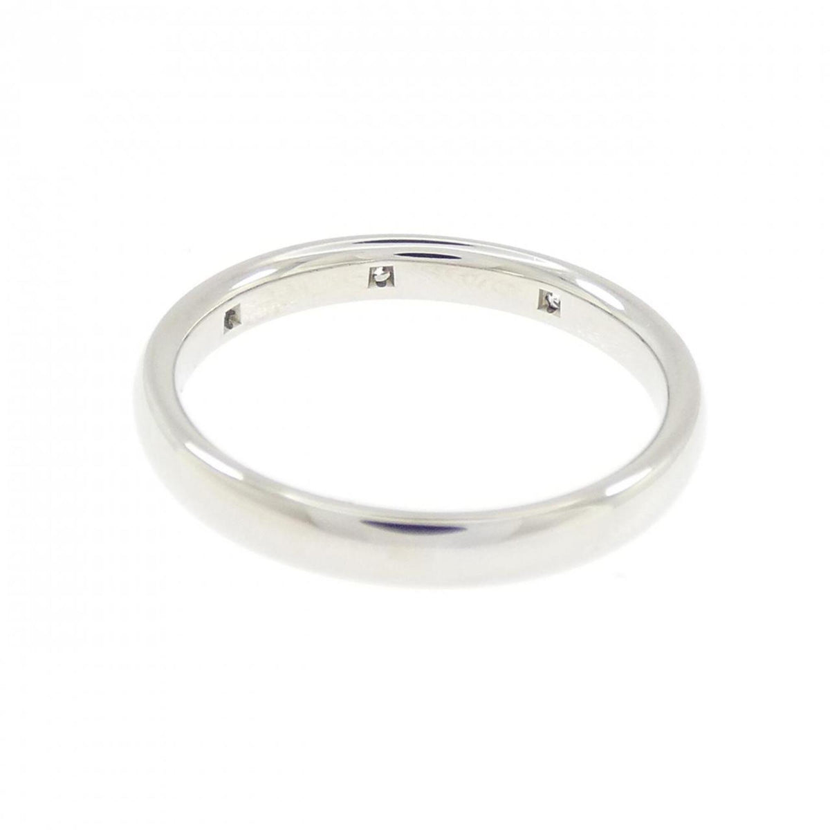Van Cleef & Arpels Platinum 950 Band Ring (Pre-Owned)