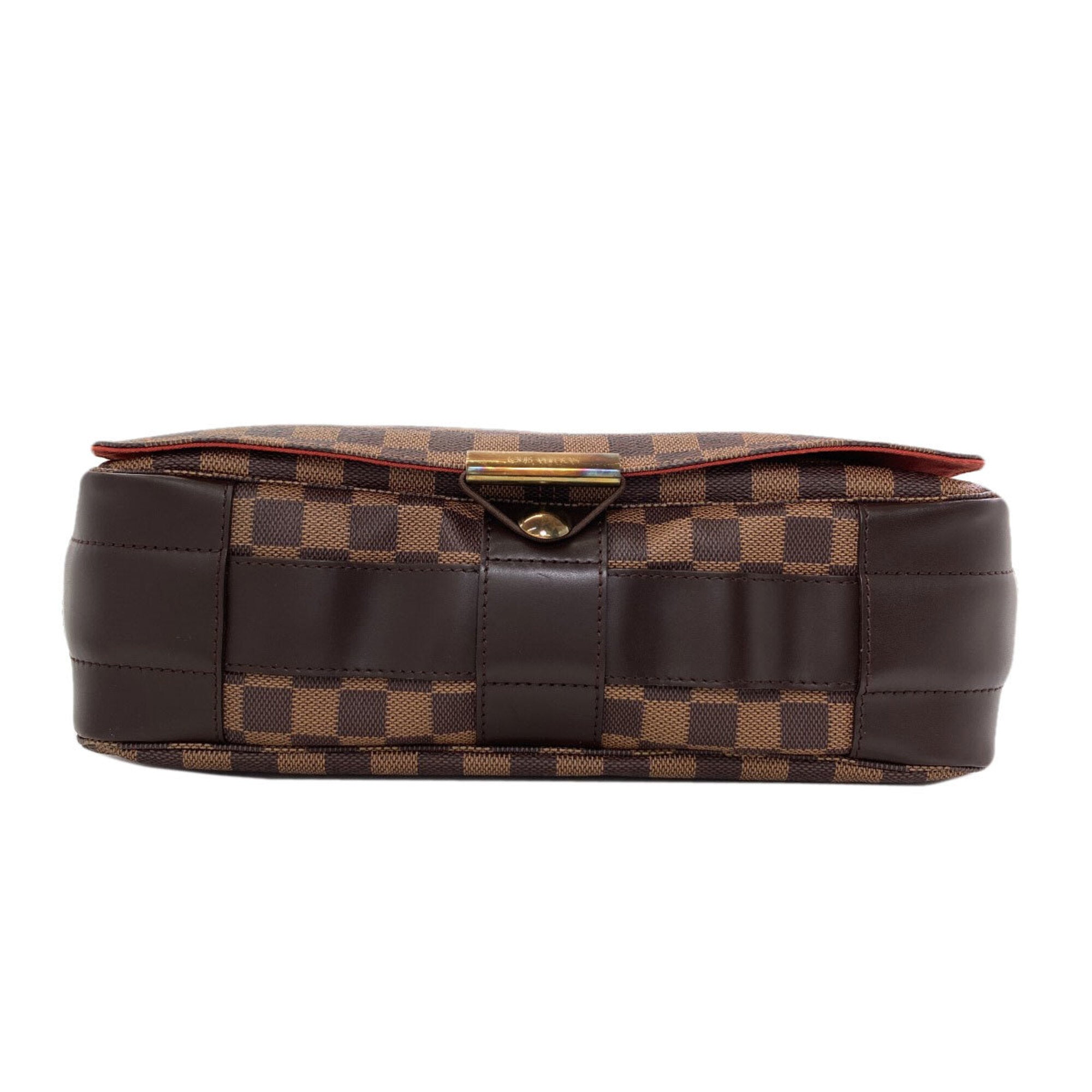 Louis Vuitton Damier Damier Canvas Ebene Damier Canvas Shoulder Bag (Pre-Owned)